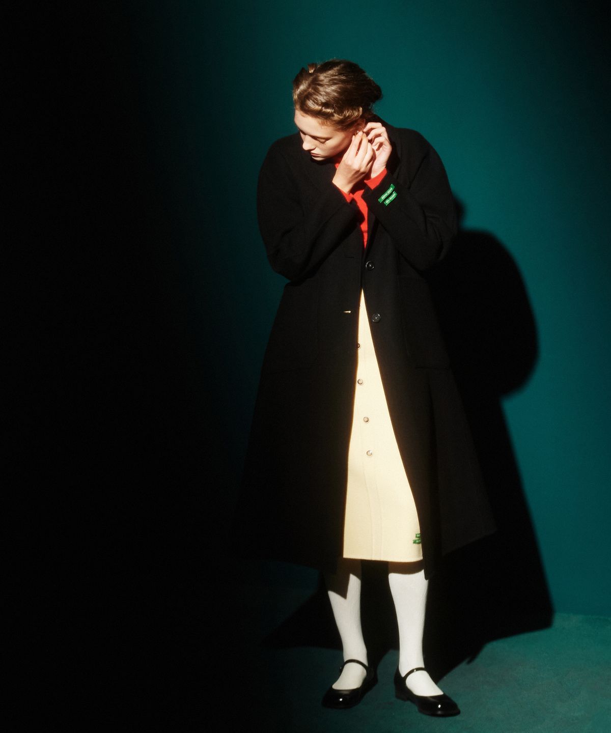 그린버터(GREENBUTTER) Standard Turtleneck Knit (Red)