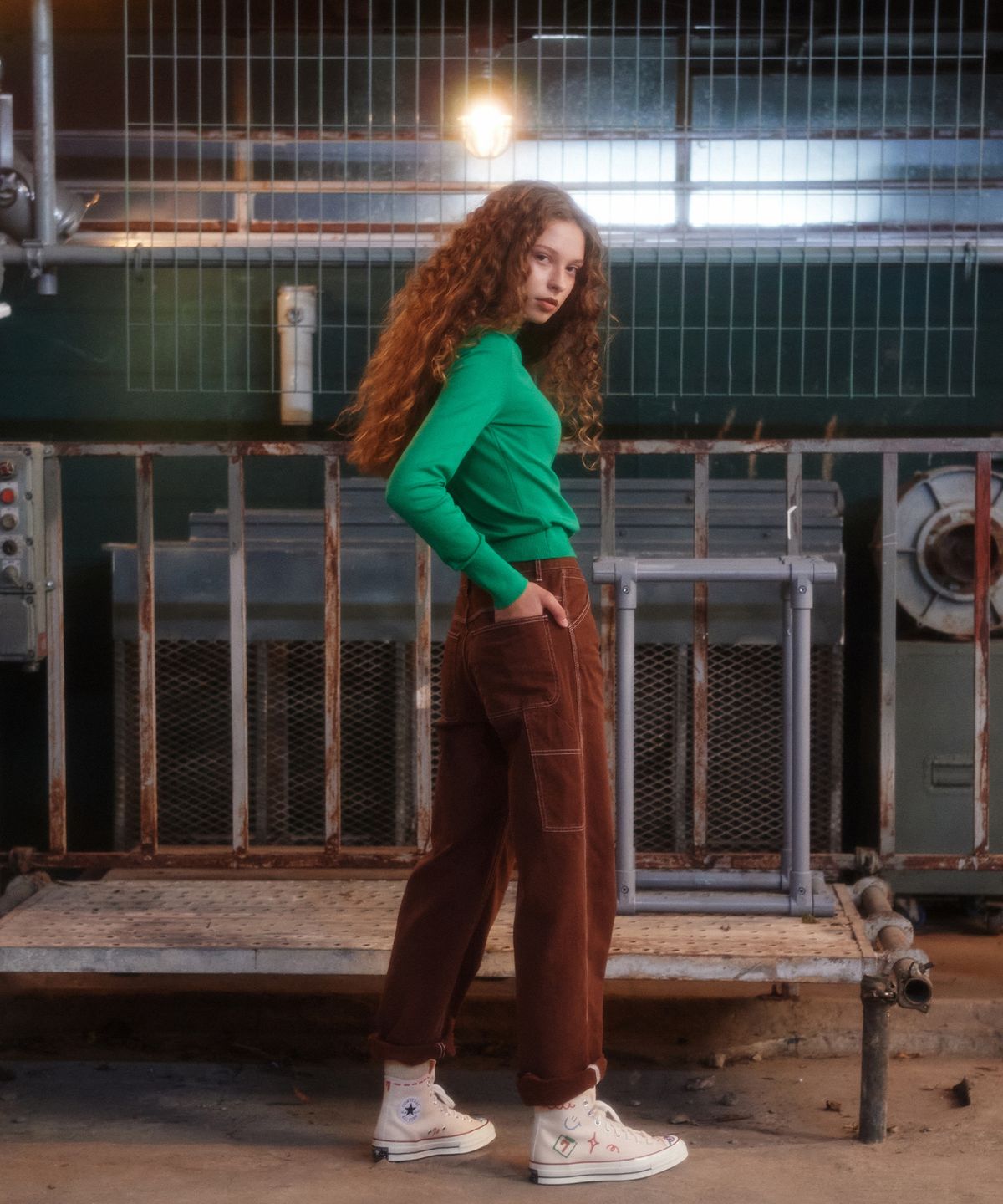 그린버터(GREENBUTTER) Standard Turtleneck Knit (Black)