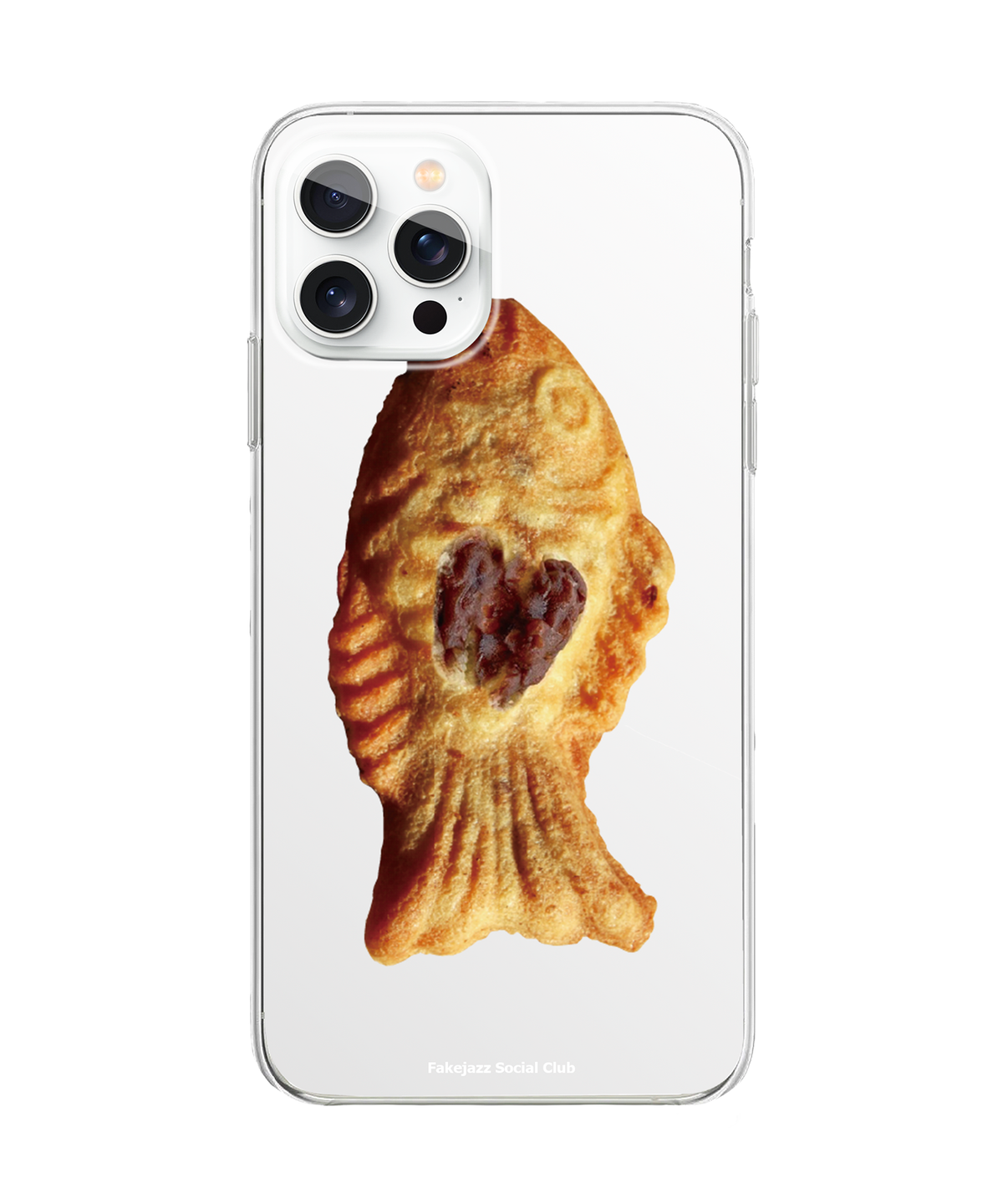 페이크재즈소셜클럽(FAKE JAZZ SOCIAL CLUB) FISH SHAPED BUN (RED BEAN) 팥 붕어빵 폰케이스