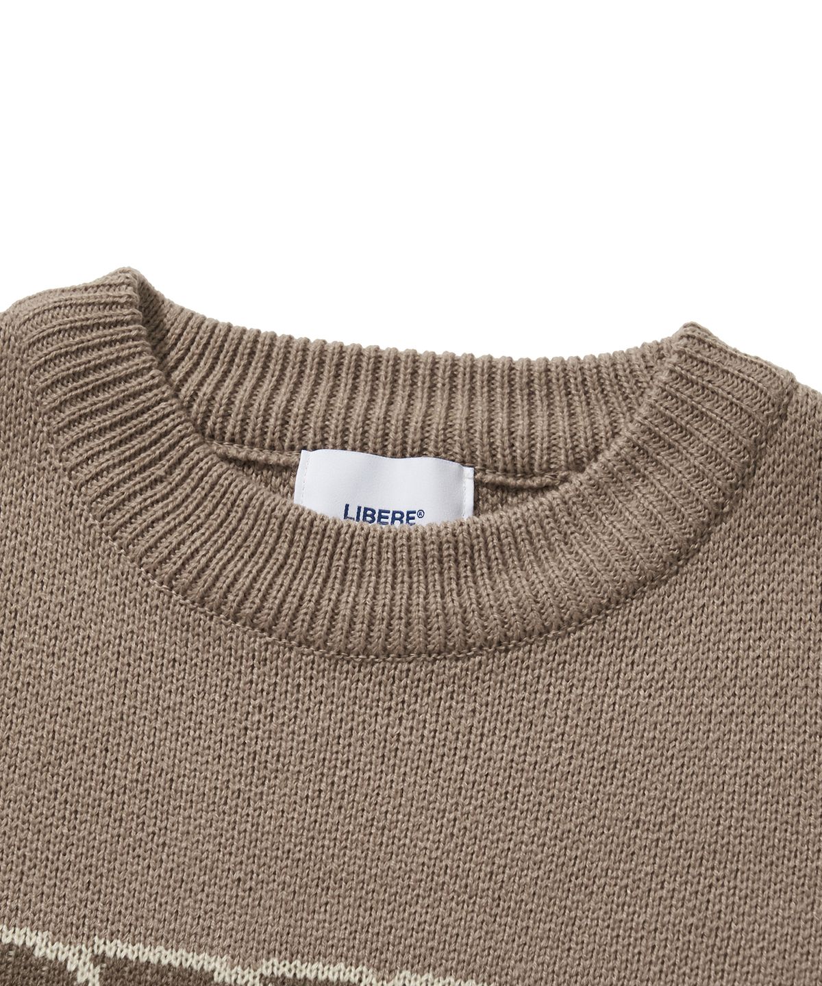 리베레(LIBERE) W.L KNIT / BROWN