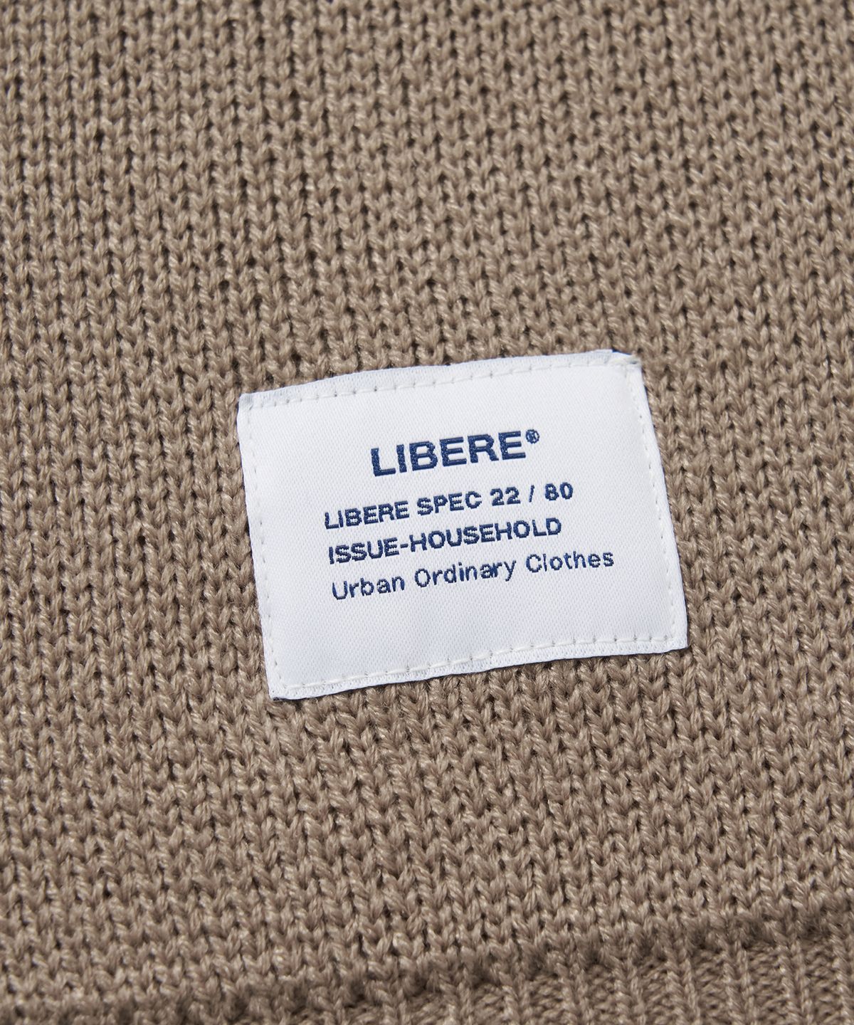 리베레(LIBERE) W.L KNIT / BROWN