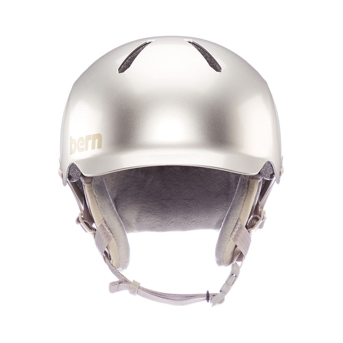번 헬멧(BERN HELMET) Watts 2.0 MIPS Metallic Silver Tonal