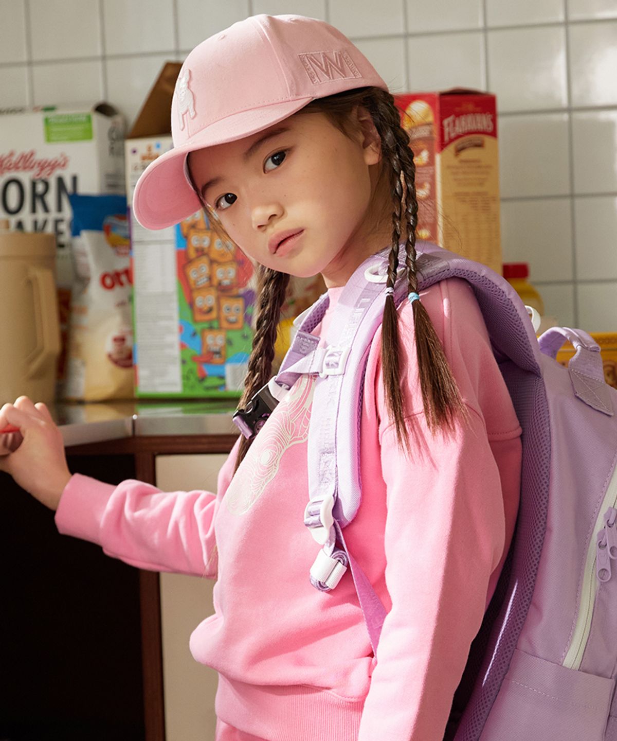 라이프워크 키즈(LIFEWORK KIDS) 키즈) 스탠드 라독 볼캡