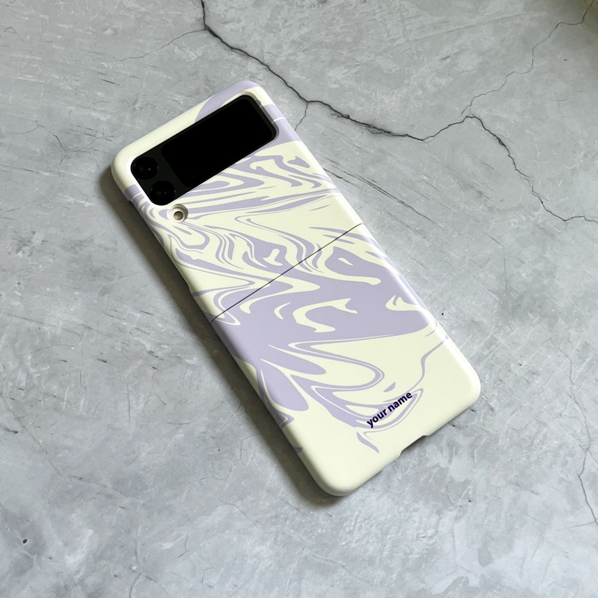 에이쓰리비쓰리(A3B3) (Z Flip 3.4.5) Pattern Marbling 01