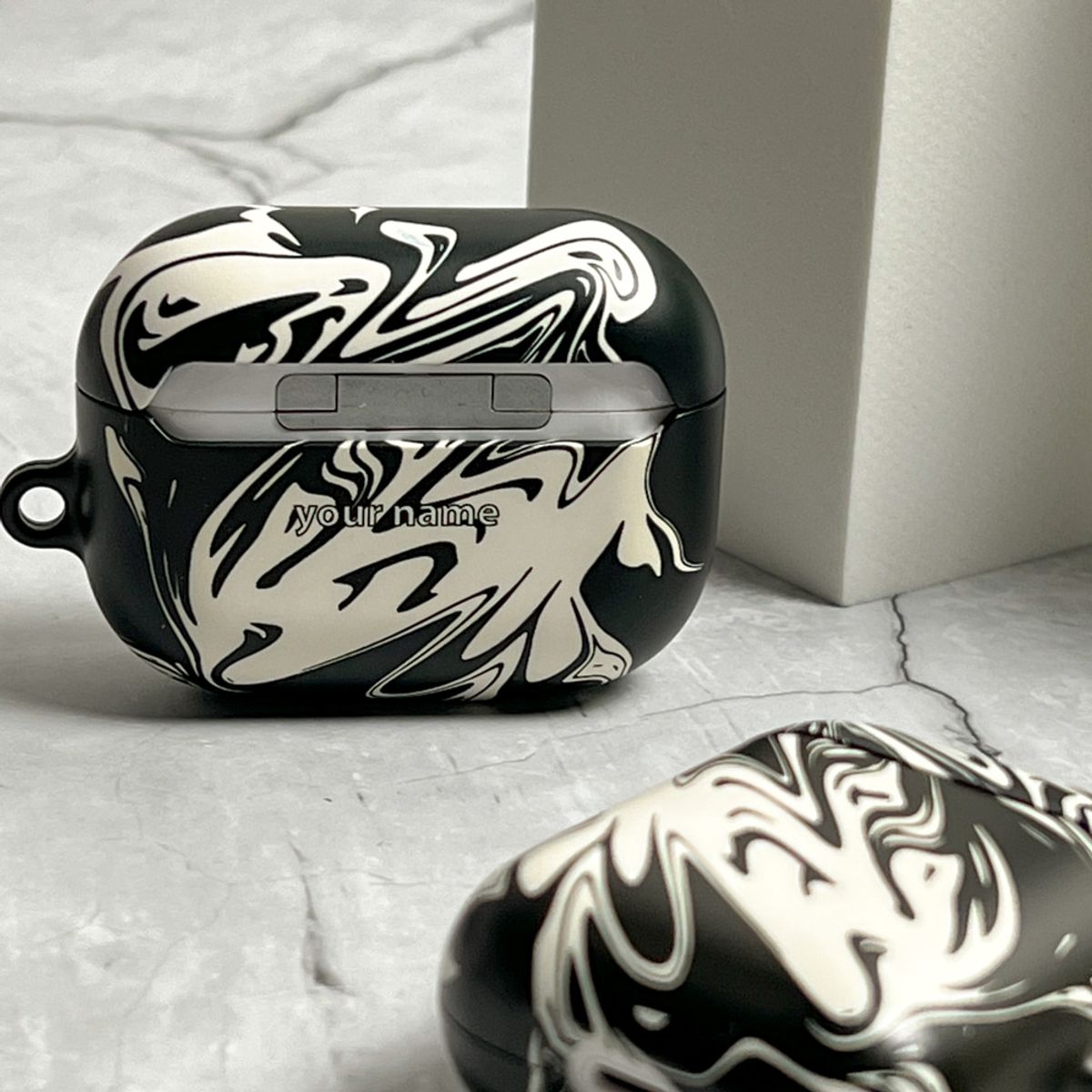 에이쓰리비쓰리(A3B3) (Airpods Case) Pattern Marbling 03