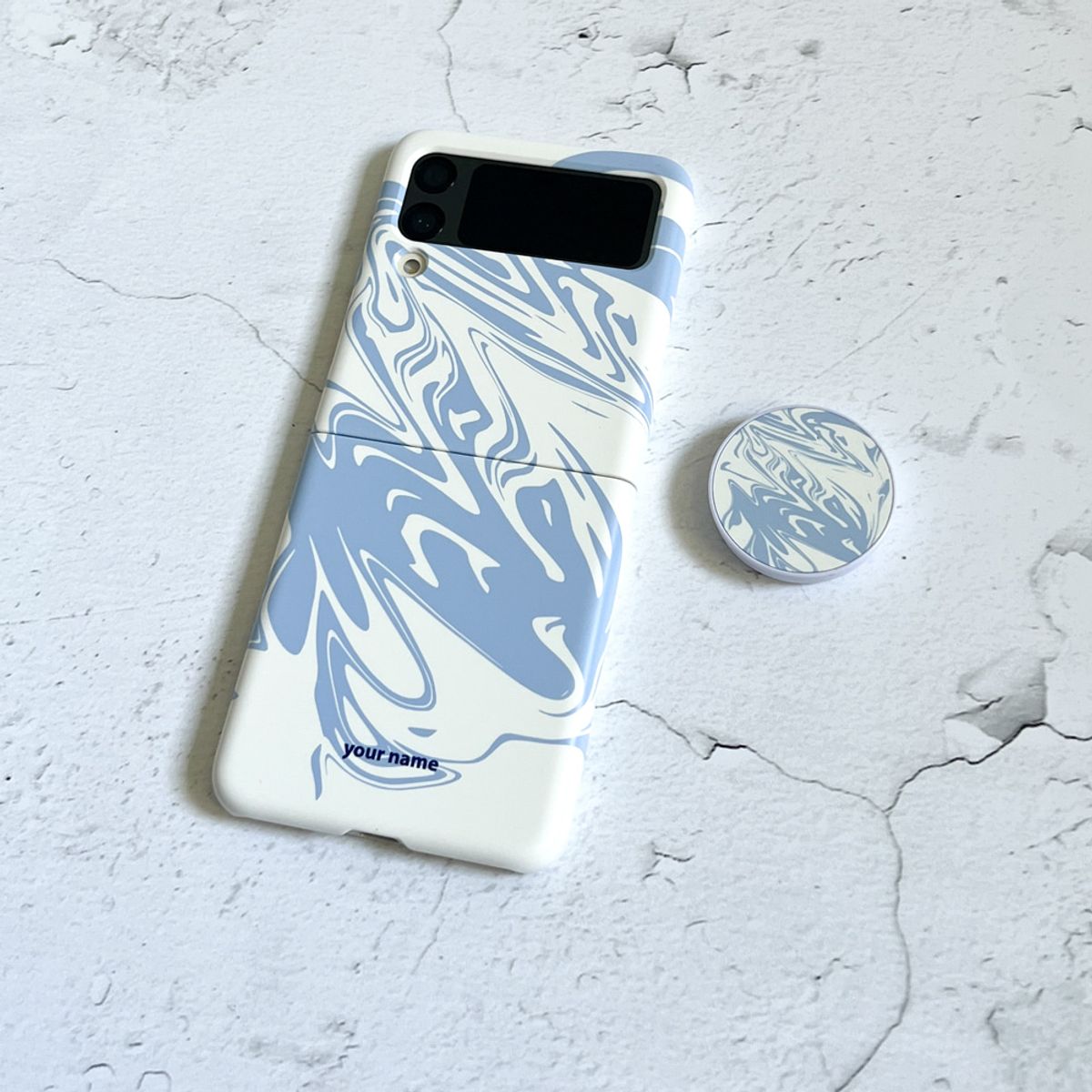 에이쓰리비쓰리(A3B3) (Z Flip 3.4.5) Pattern Marbling 04