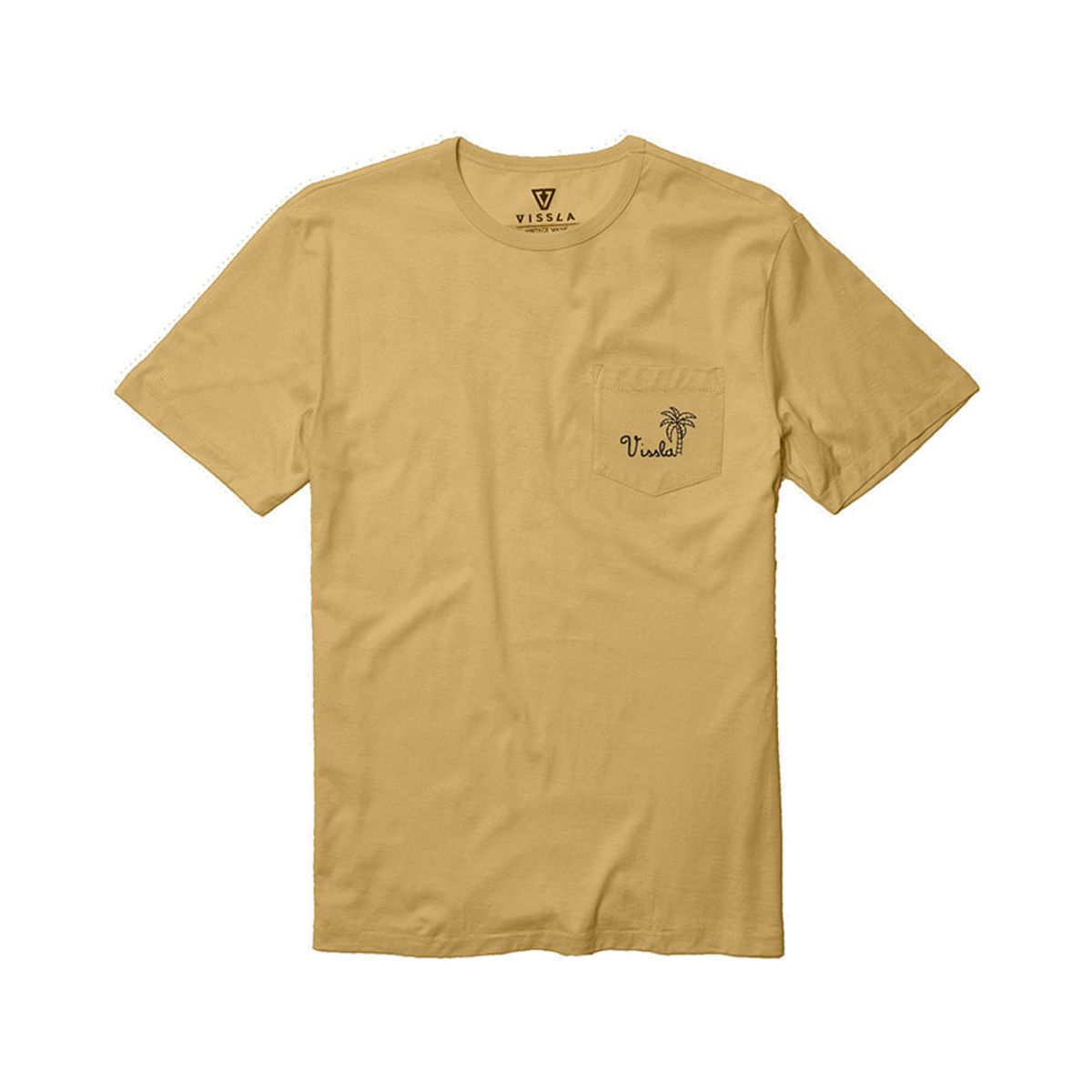 비슬라(VISSLA) House Of Levitation Organic PKT Tee-ALE
