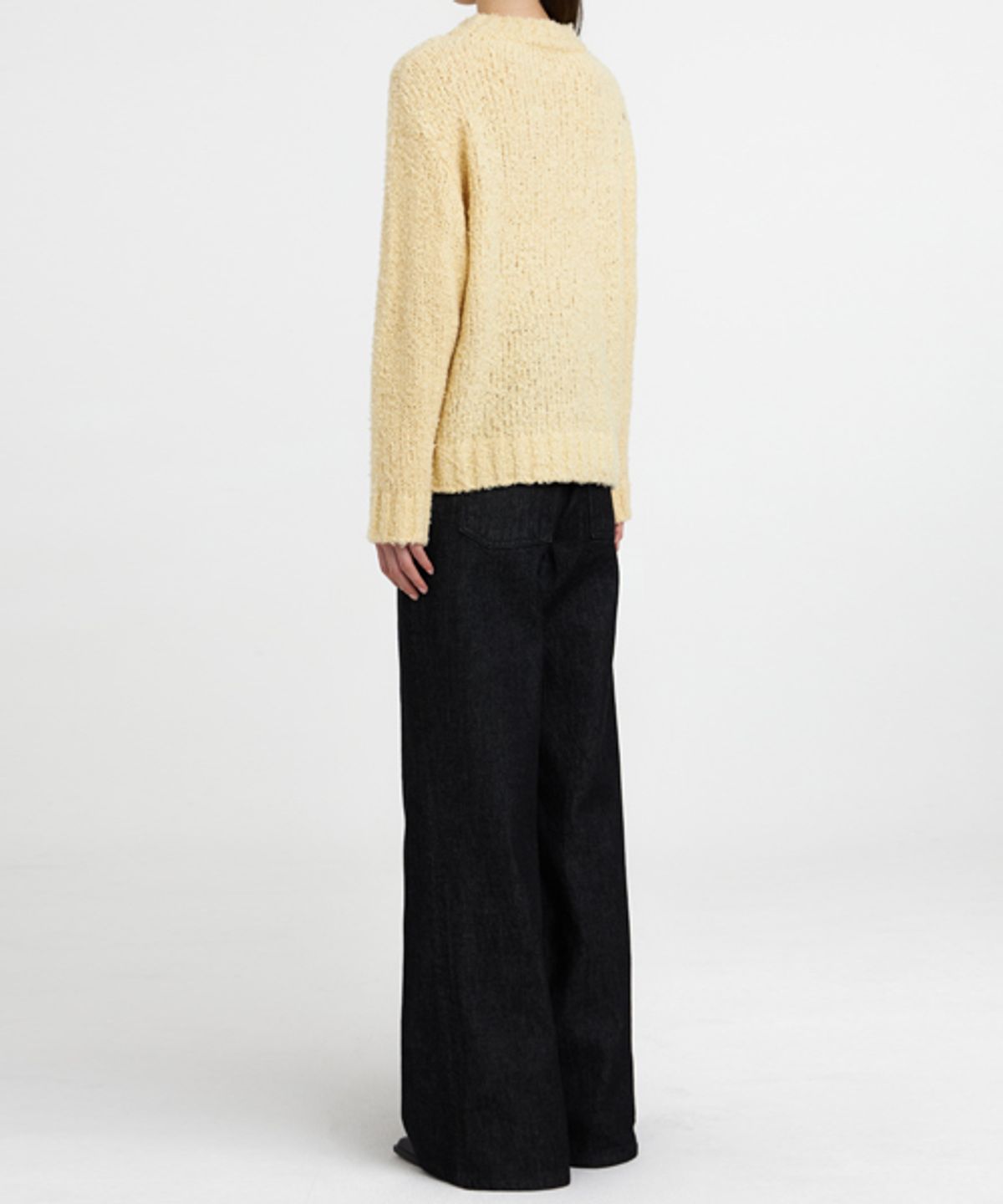 유스(YOUTH) Womens Brushed Sweater