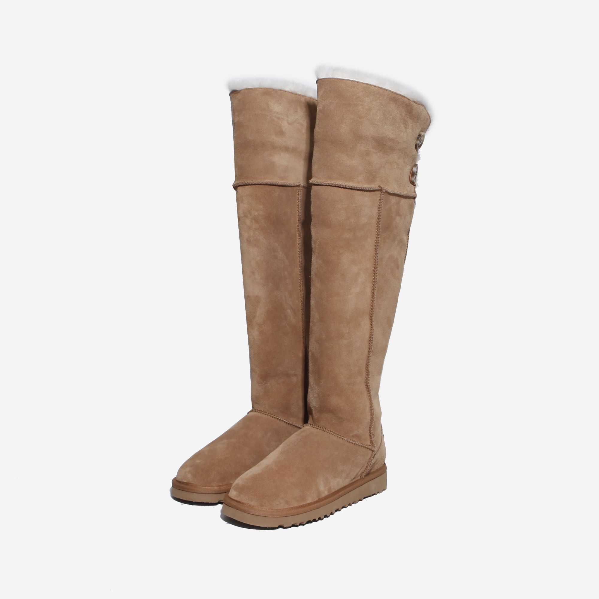 ロングブーツ KOMOREBI MUSEUM Handmade 3way lace lamb shearling long boots MUSINSA公式 | KOMOREBI MUSEUM Lamb Shearling Long