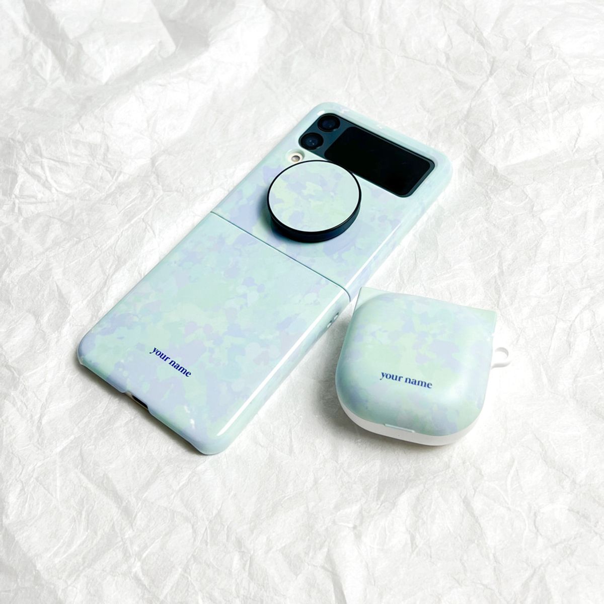 에이쓰리비쓰리(A3B3) (Z Flip 3.4.5) Pattern Watercolor 03