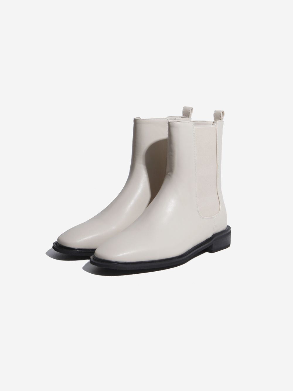 ◆KOMOREBI MUSEUM◆ Classic Chelsea Boots Cream Cream 2211CC MUSINSA | KOMOREBI MUSEUM Classic Chelsea Boots | Cream