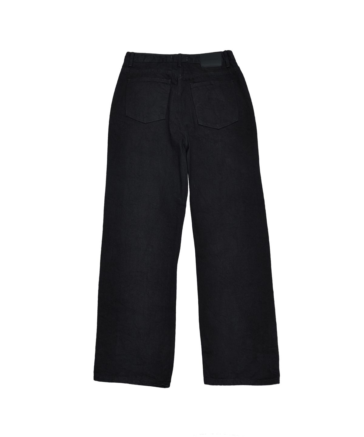 브라운야드(BROWNYARD) 22fw 레귤러 데님, 블랙