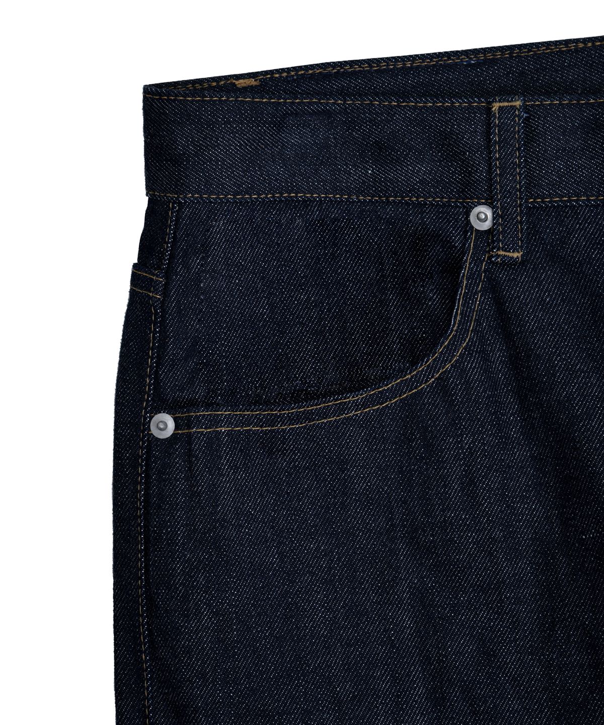 브라운야드(BROWNYARD) 22fw 레귤러 데님, 인디고