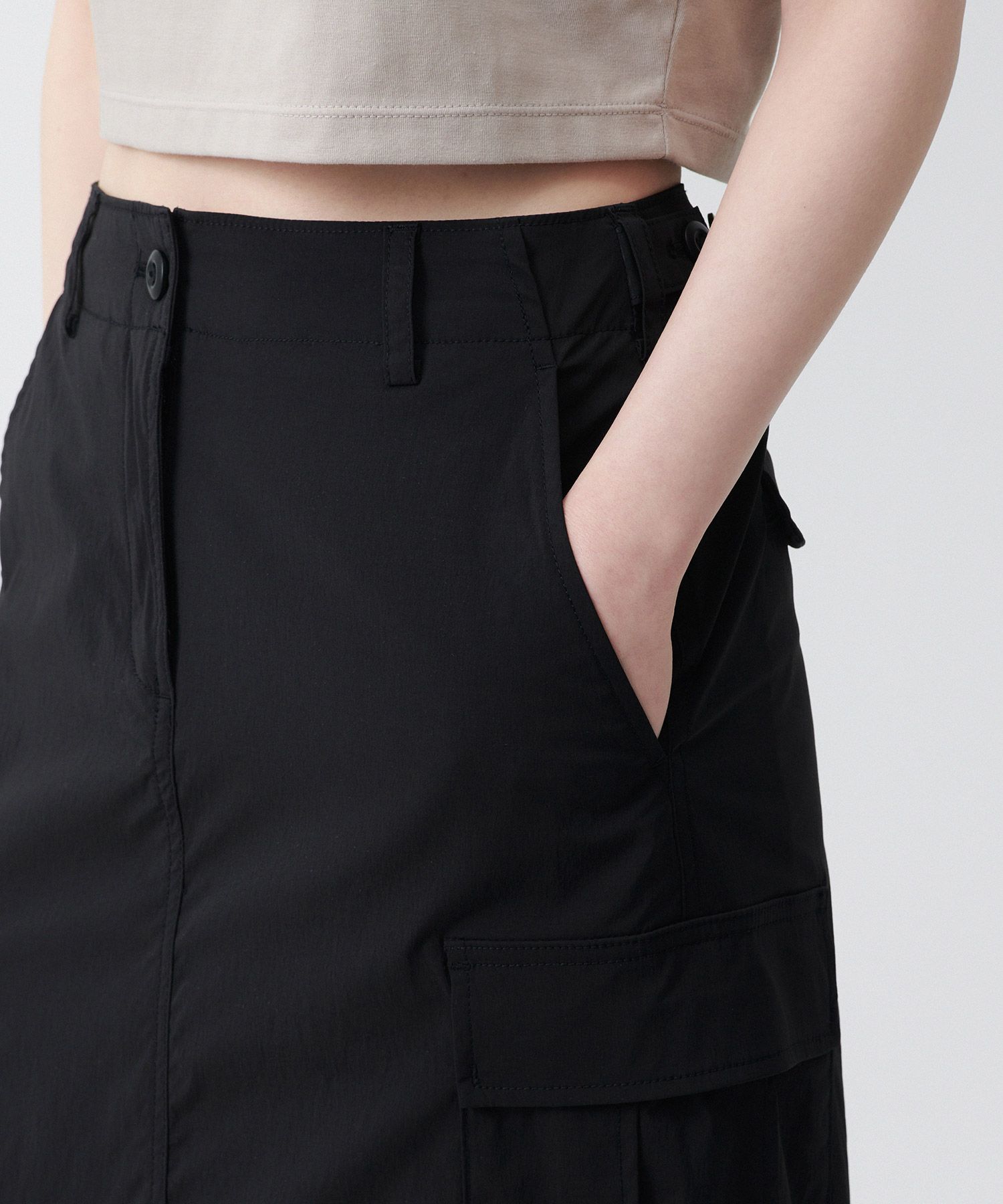 スカート musinsastandardwoman Women's Cargo Maxi Skirt Gunl MWCKS MUSINSA | MUSINSA STANDARD WOMAN Women's Cargo Maxi Skirt
