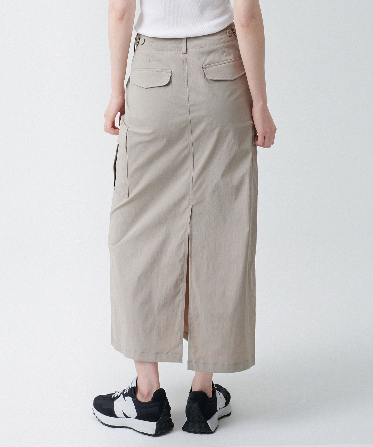 スカート musinsastandardwoman Women's Cargo Maxi Skirt Light Beige MW MUSINSA | MUSINSA STANDARD WOMAN Women's Cargo Maxi Skirt
