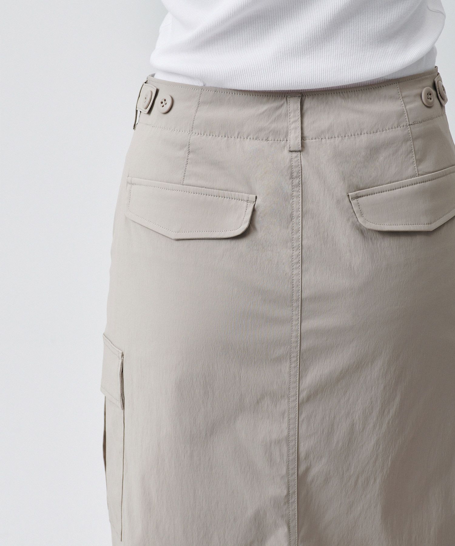 MUSINSA | MUSINSA STANDARD WOMAN Women's Cargo Maxi Skirt