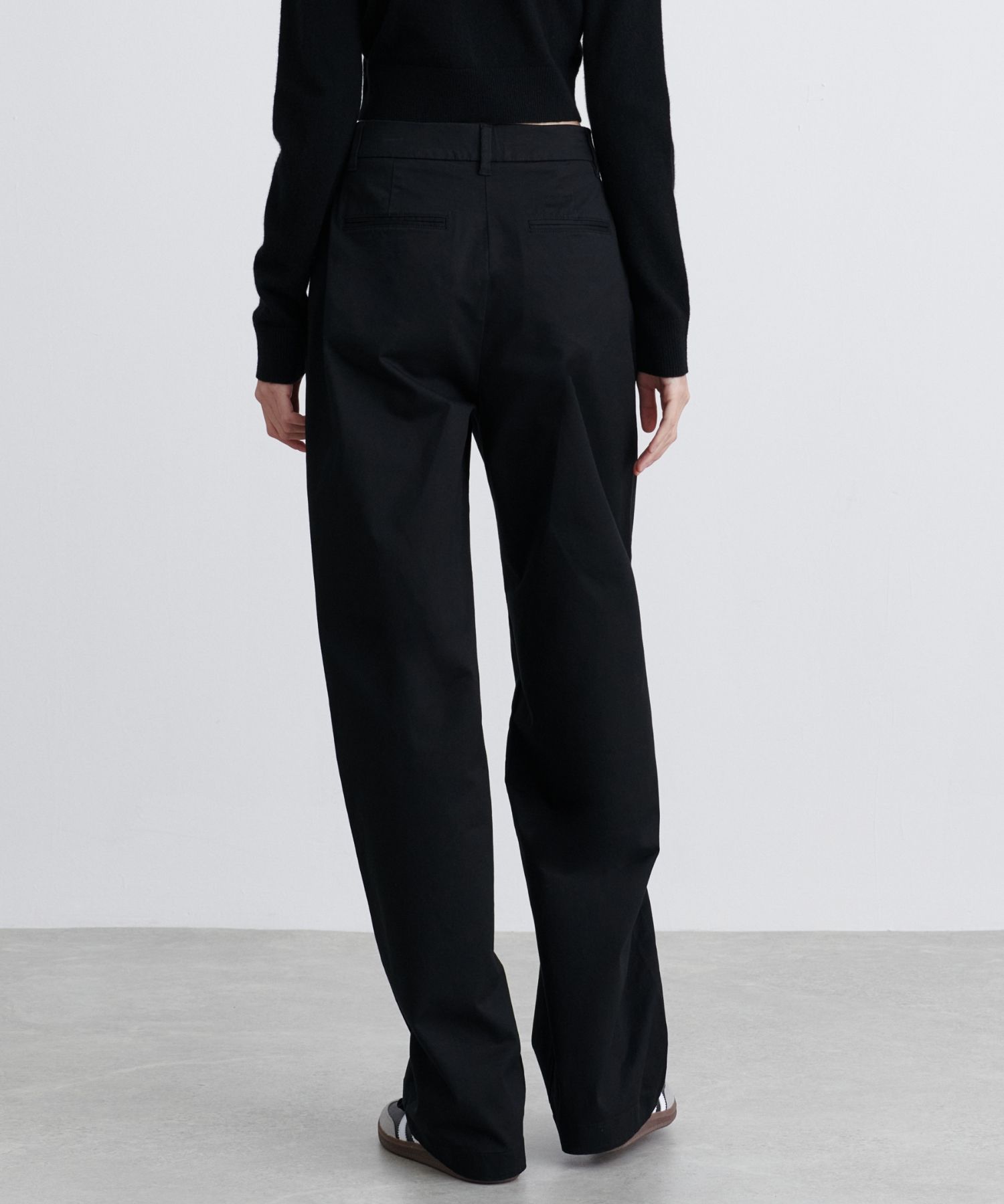 MUSINSA STANDARD LADY'S_リバース2タックワイドチノパンツ_5色 MUSINSA STANDARD LADY'S_リバース2タックワイドチノパンツ_5色