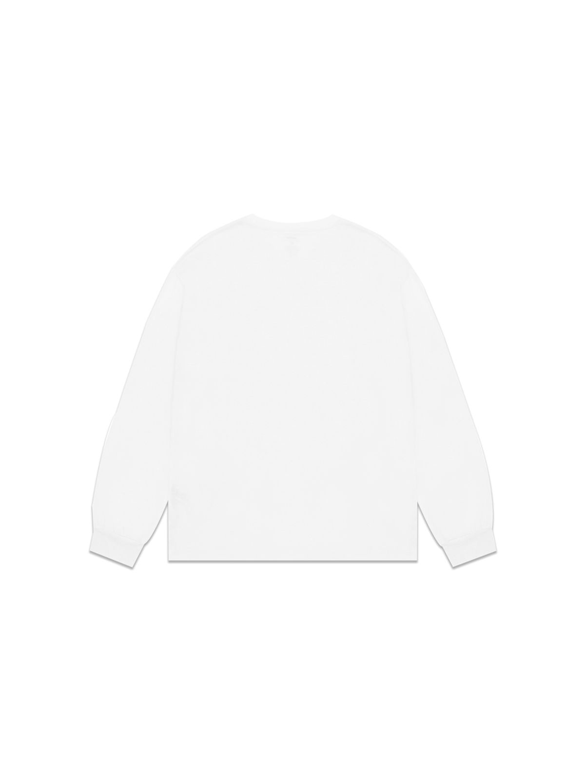 고저(GOZER) UNDER LONG SHIBORI SLEEVE_WHITE