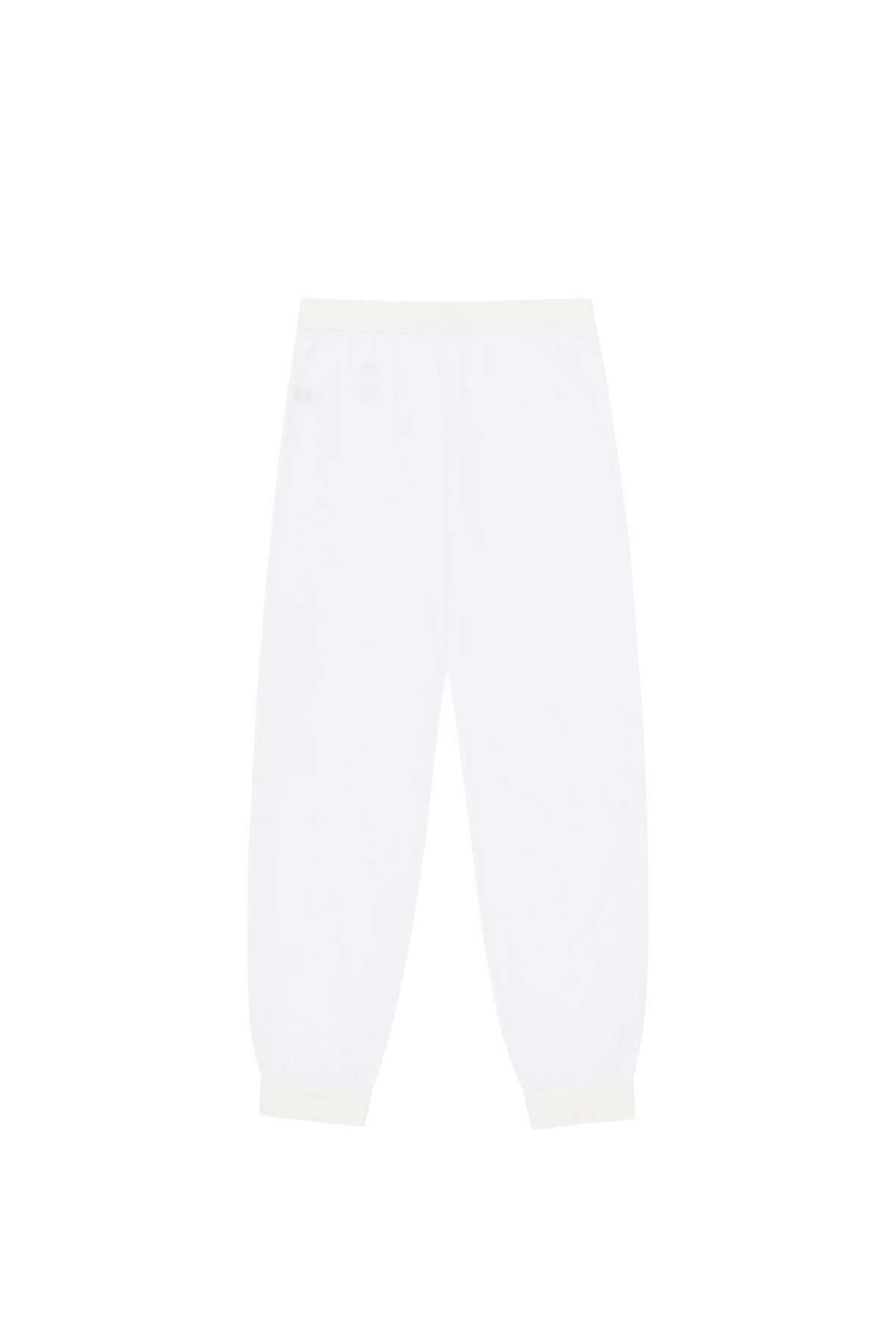 고저(GOZER) UNDER WOOL-BAND THERMAL PANTS_WHITE
