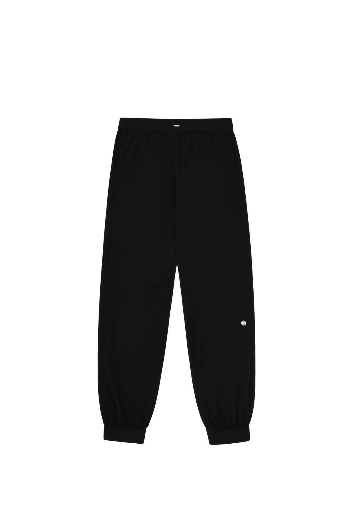 고저(GOZER) UNDER WOOL-BAND THERMAL PANTS_BLACK