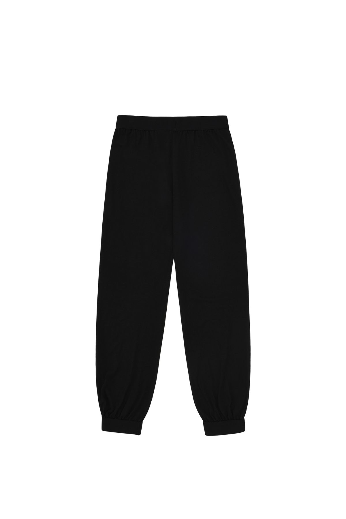고저(GOZER) UNDER WOOL-BAND THERMAL PANTS_BLACK