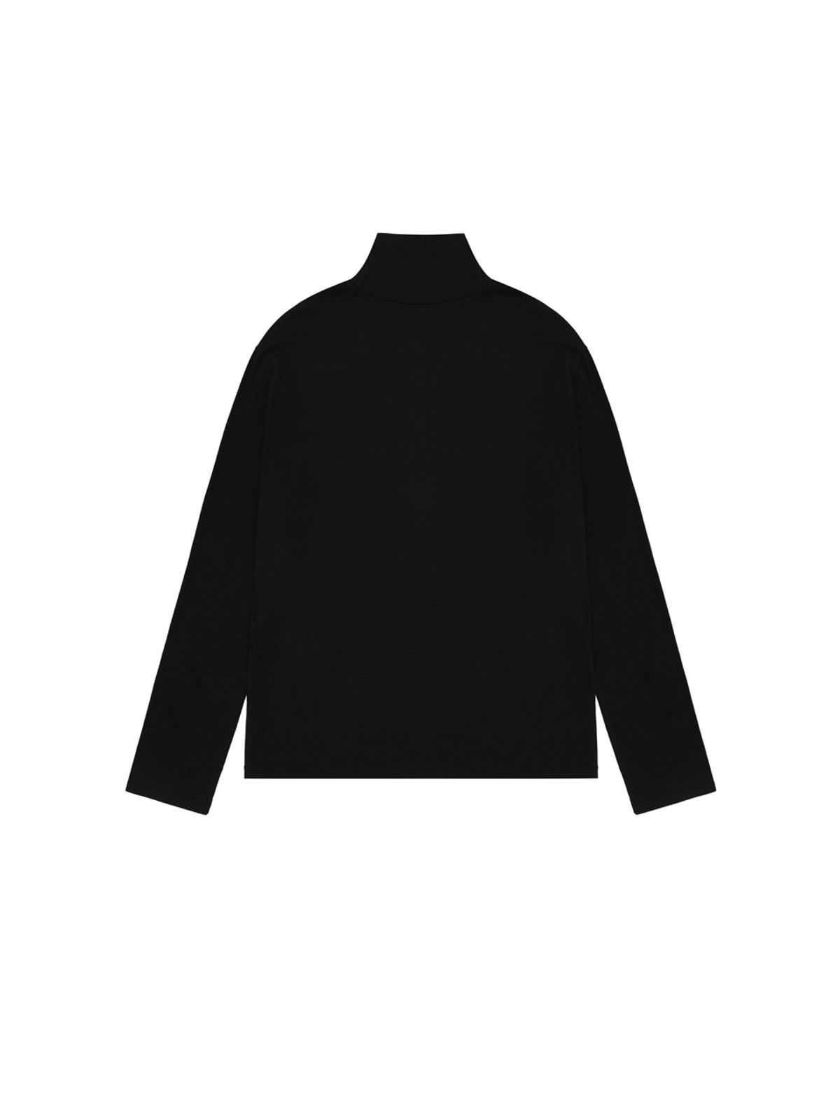 고저(GOZER) UNDER TURTLE-NECK_BLACK