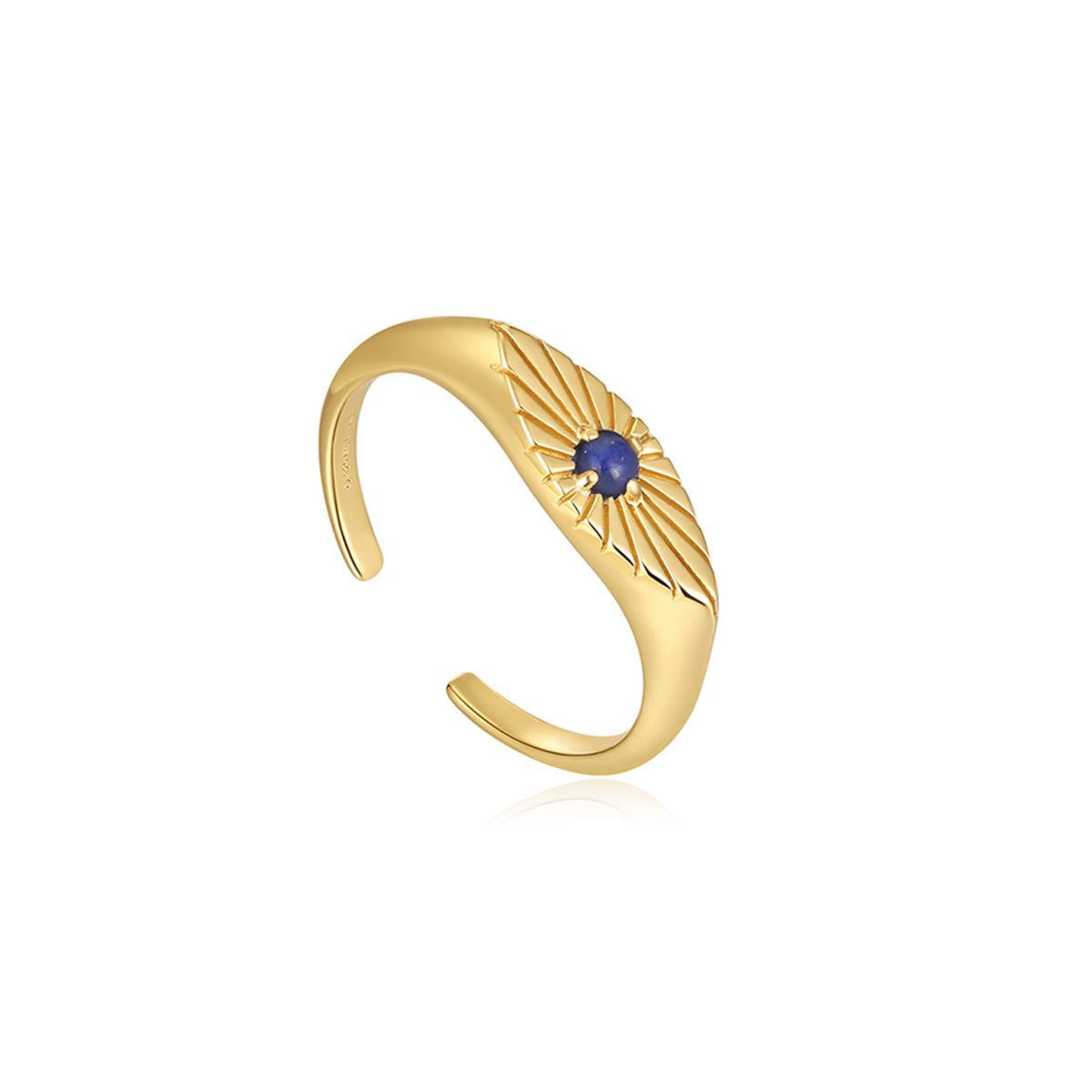 아니아하이에(ANIA HAIE) 스톤 이블아이 사이즈조절 반지 925 실버 반지 R039-02
