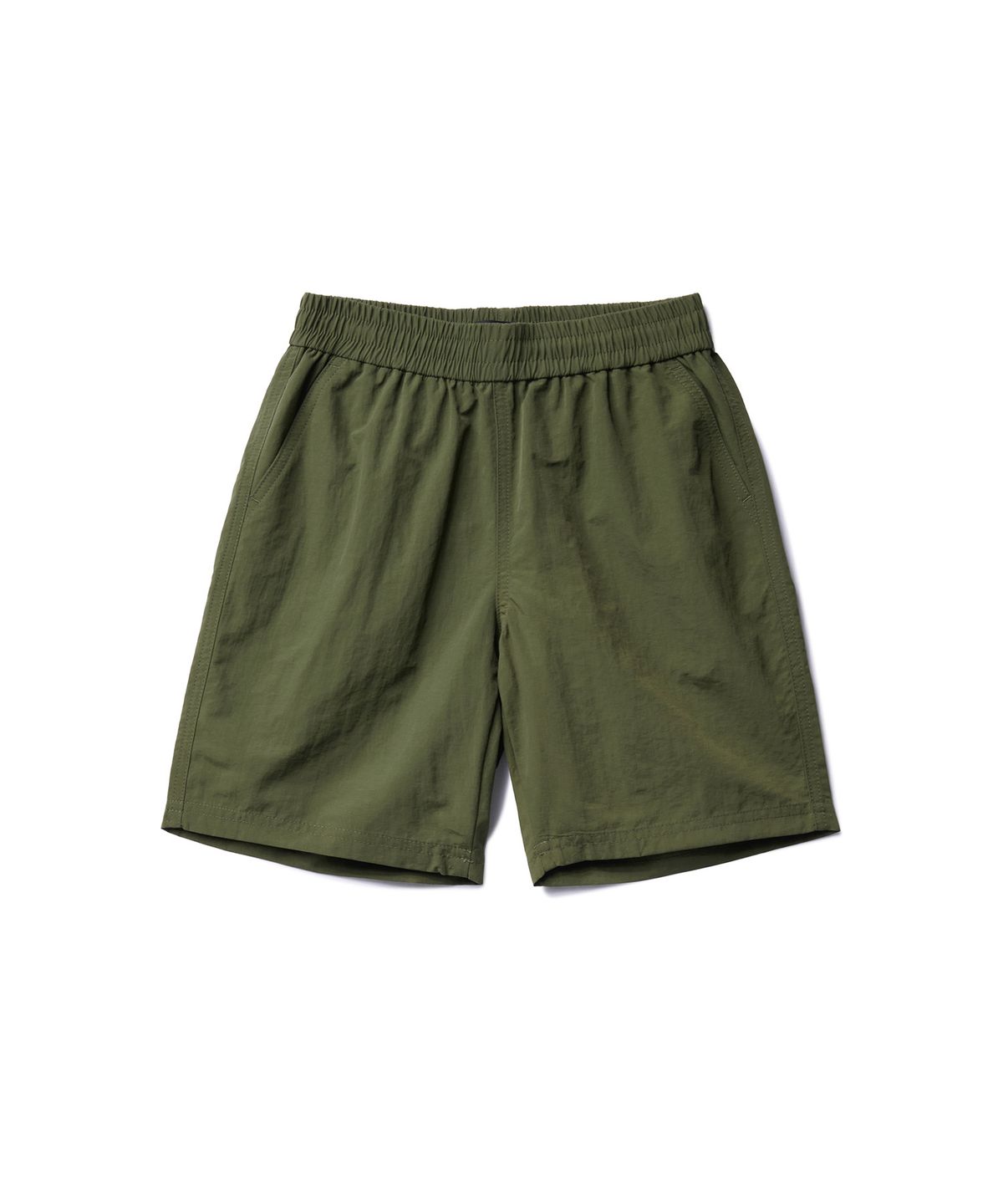무신사 스탠다드 키즈(MUSINSA STANDARD KIDS) 나일론 밴딩 쇼츠 [올리브 그린]