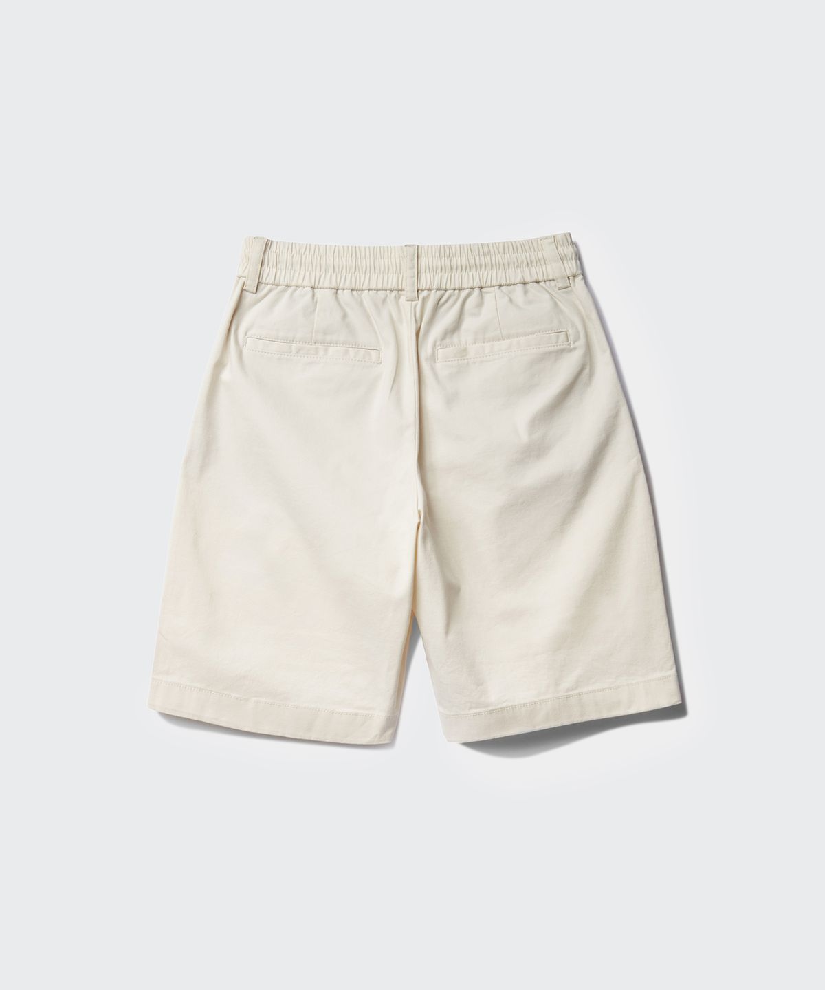 무신사 스탠다드 키즈(MUSINSA STANDARD KIDS) 와이드 치노 쇼츠 [크림]