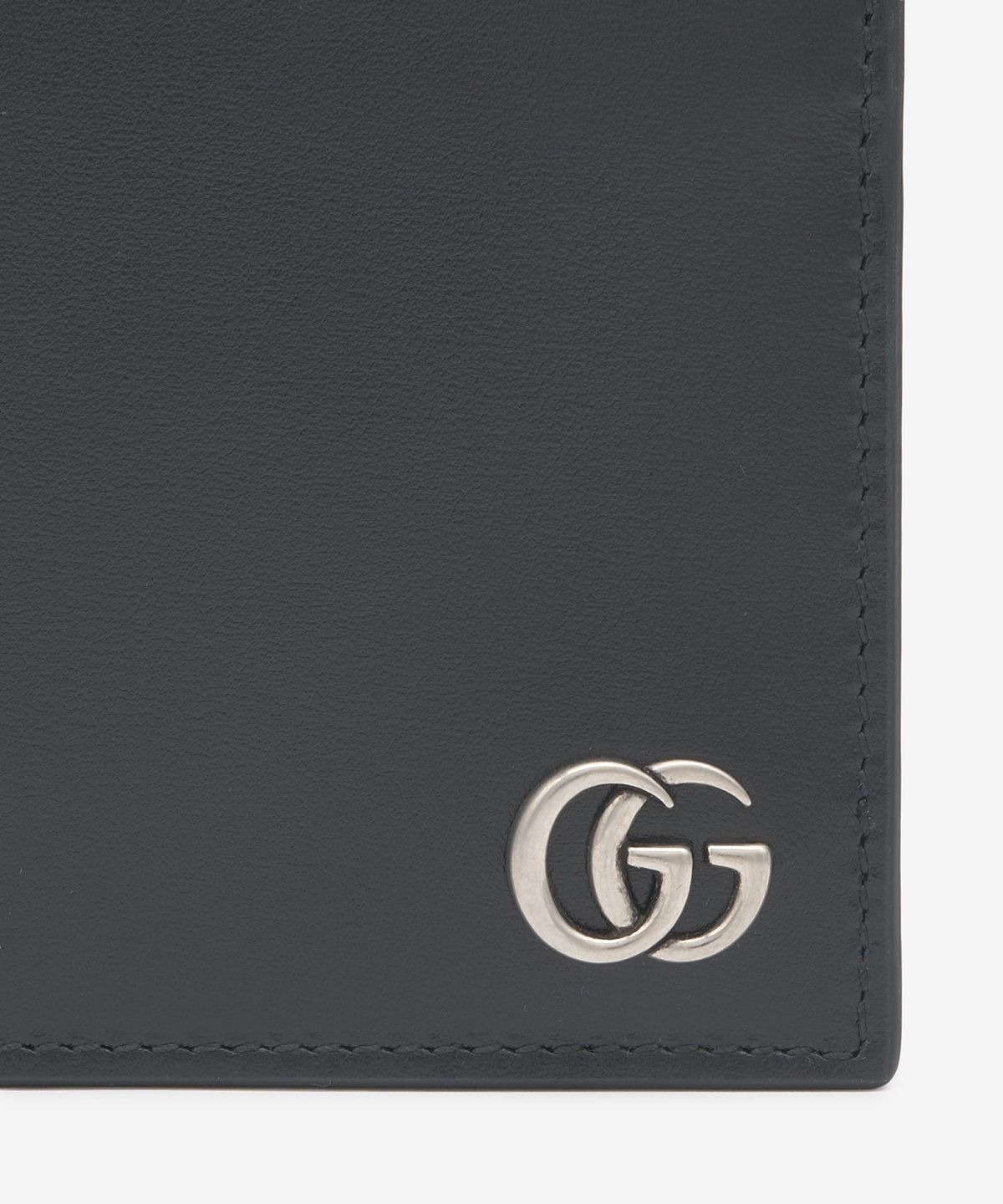 구찌(GUCCI) 남성 GG 마몬트 반지갑 - 블랙 / 4287260YK0N1000