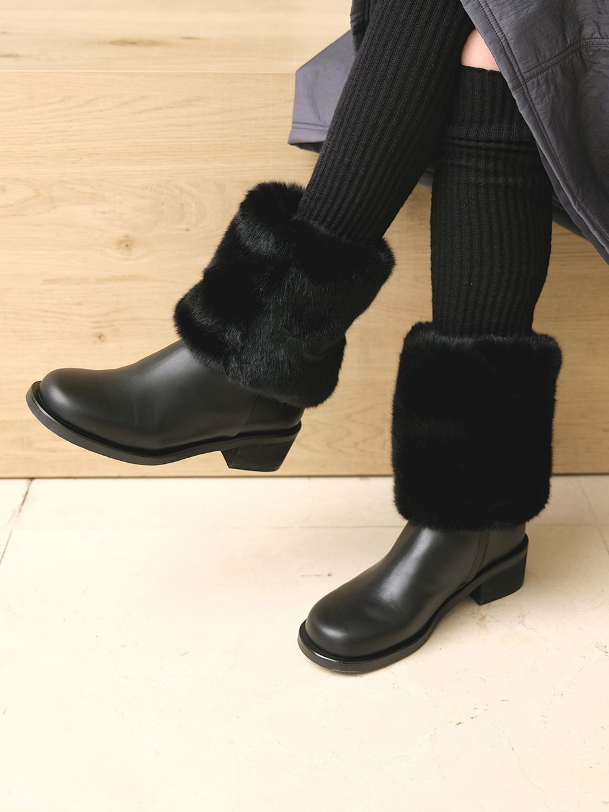 오아이 페인티드(OI PAINTED) Ankle Boots_ Evander OSB206