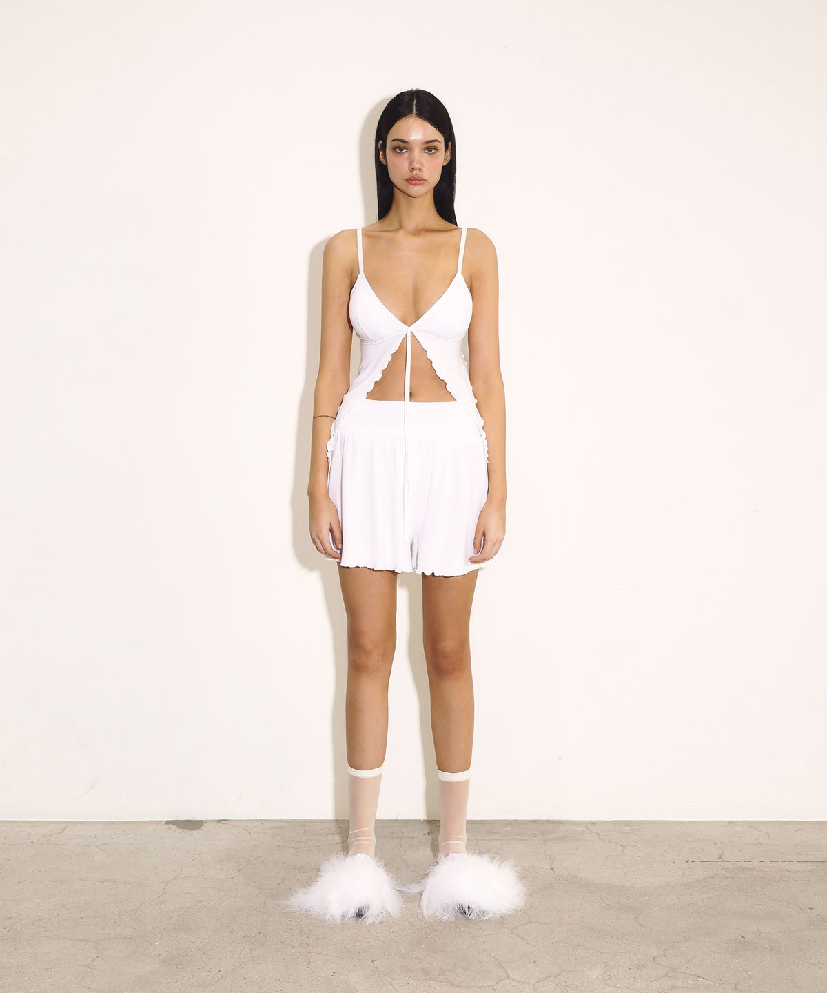 비나제이(VINAJ) 웨이브 쇼츠 (White)
