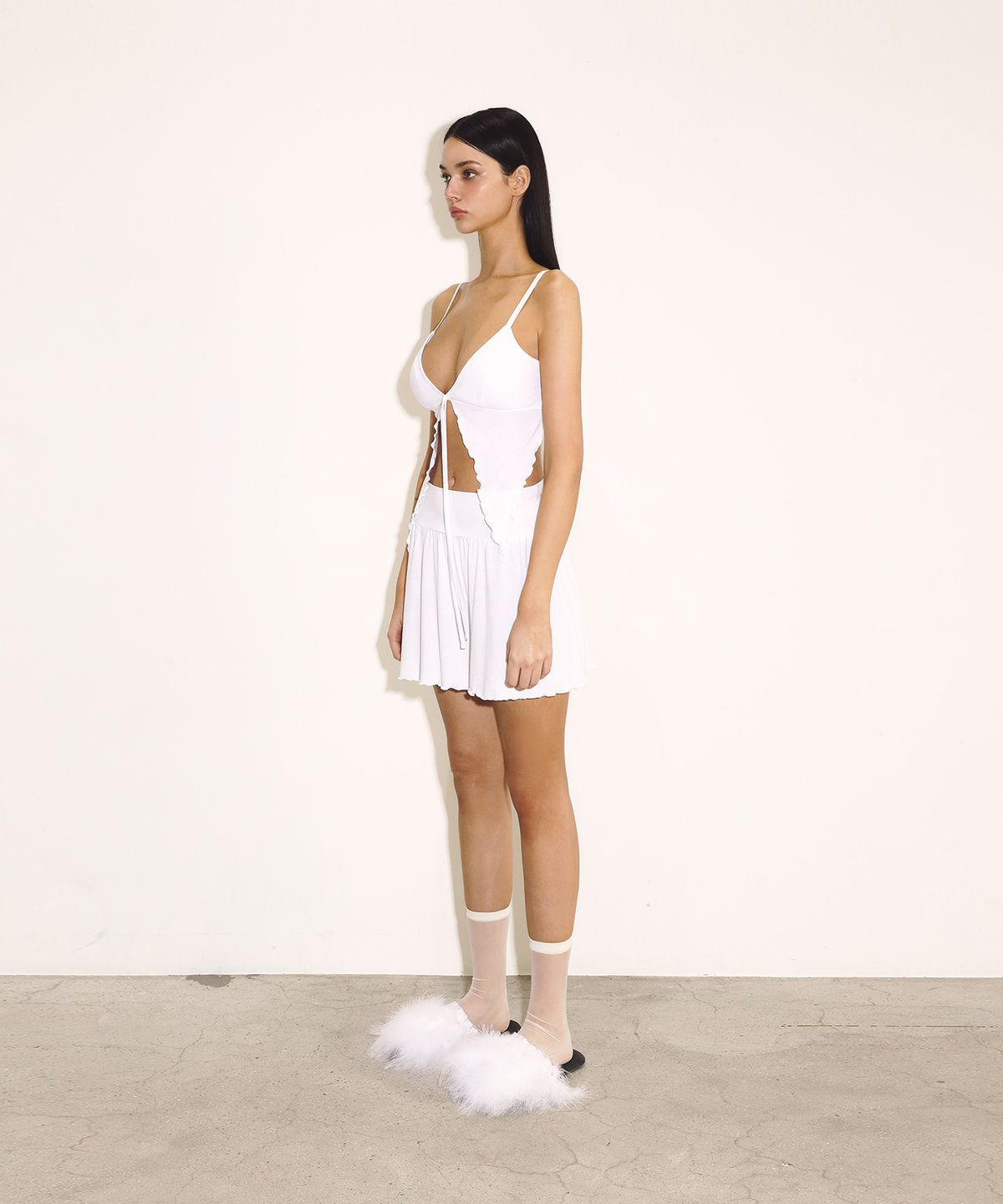 비나제이(VINAJ) 웨이브 쇼츠 (White)