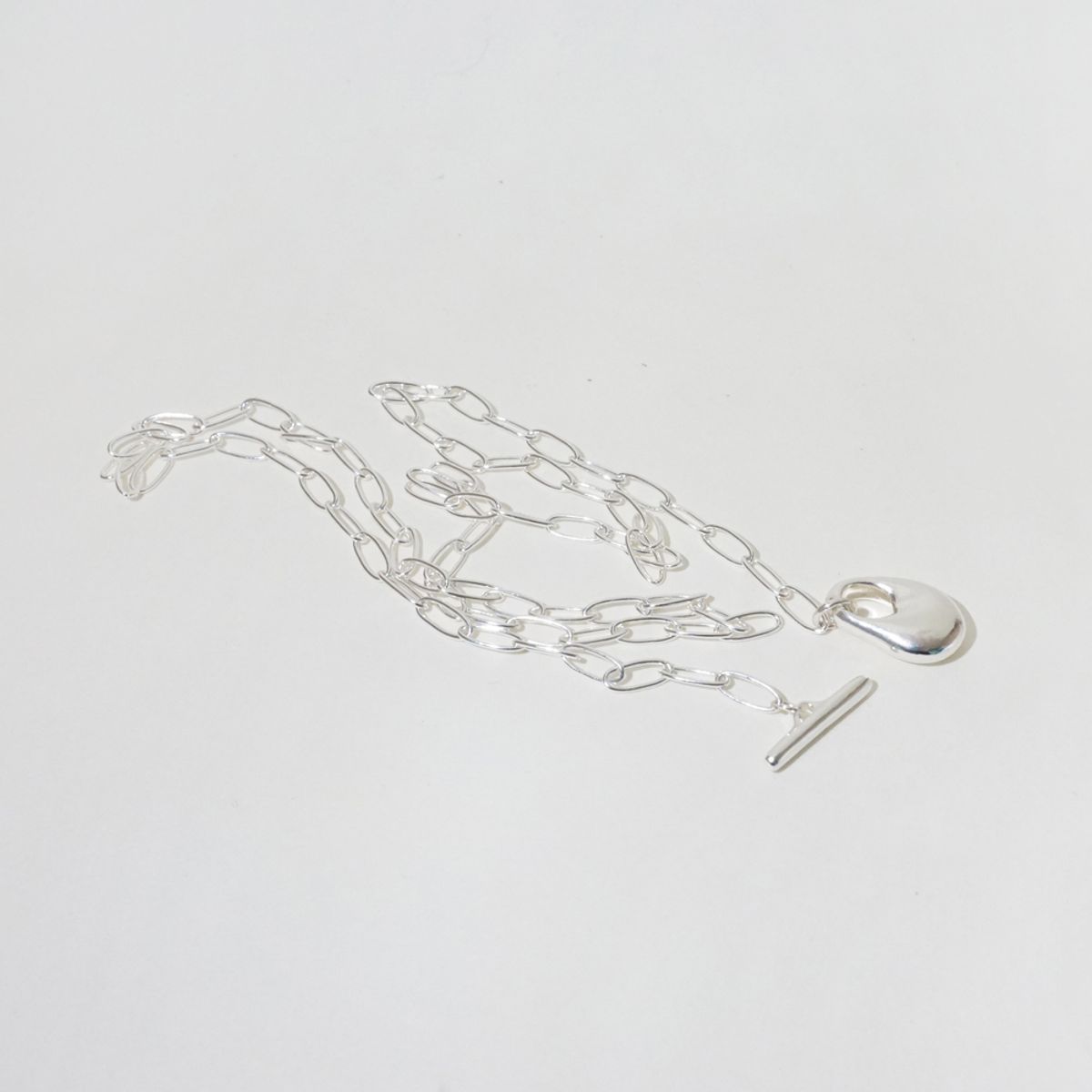 스틸 인스턴트(STILL INSTANT) Round Hole & Forms - Necklace 03 (2colors)
