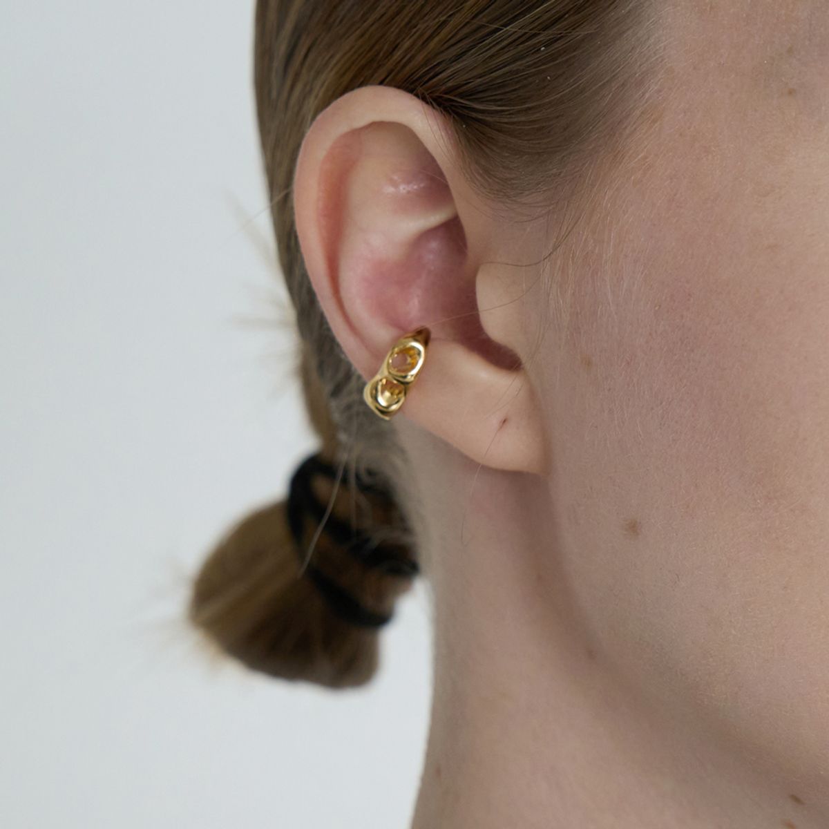 스틸 인스턴트(STILL INSTANT) Round Hole & Forms  - Ear Cuff 05 (2colors)