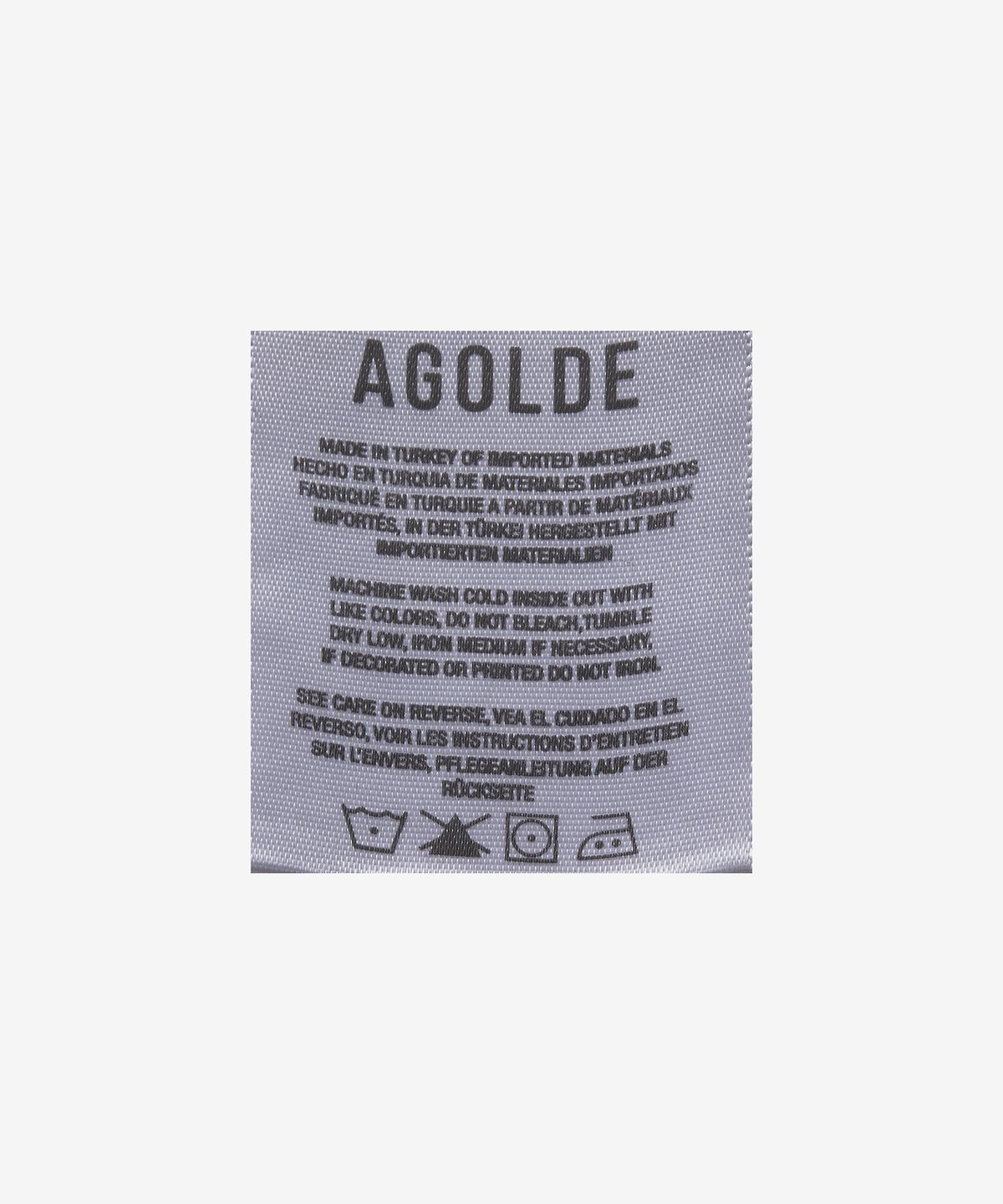 에이골디(AGOLDE) 머렐 슬림핏 데님 팬츠 - 블랙 / A9021C1372AXI