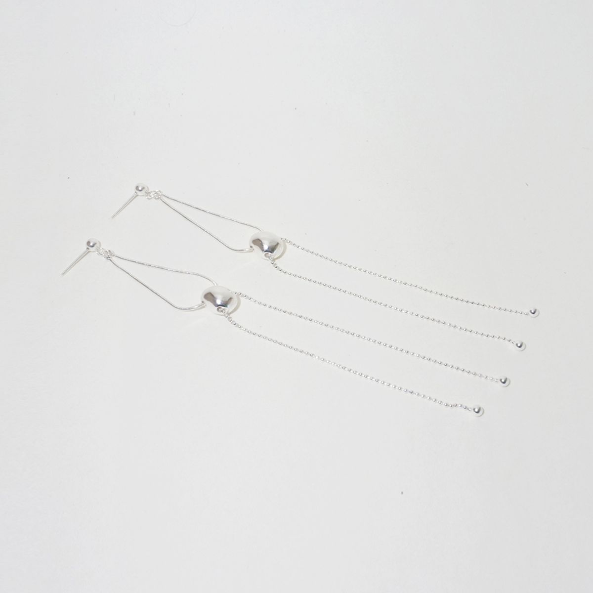 스틸 인스턴트(STILL INSTANT) Round Hole & Forms - Earring 04 (2colors)