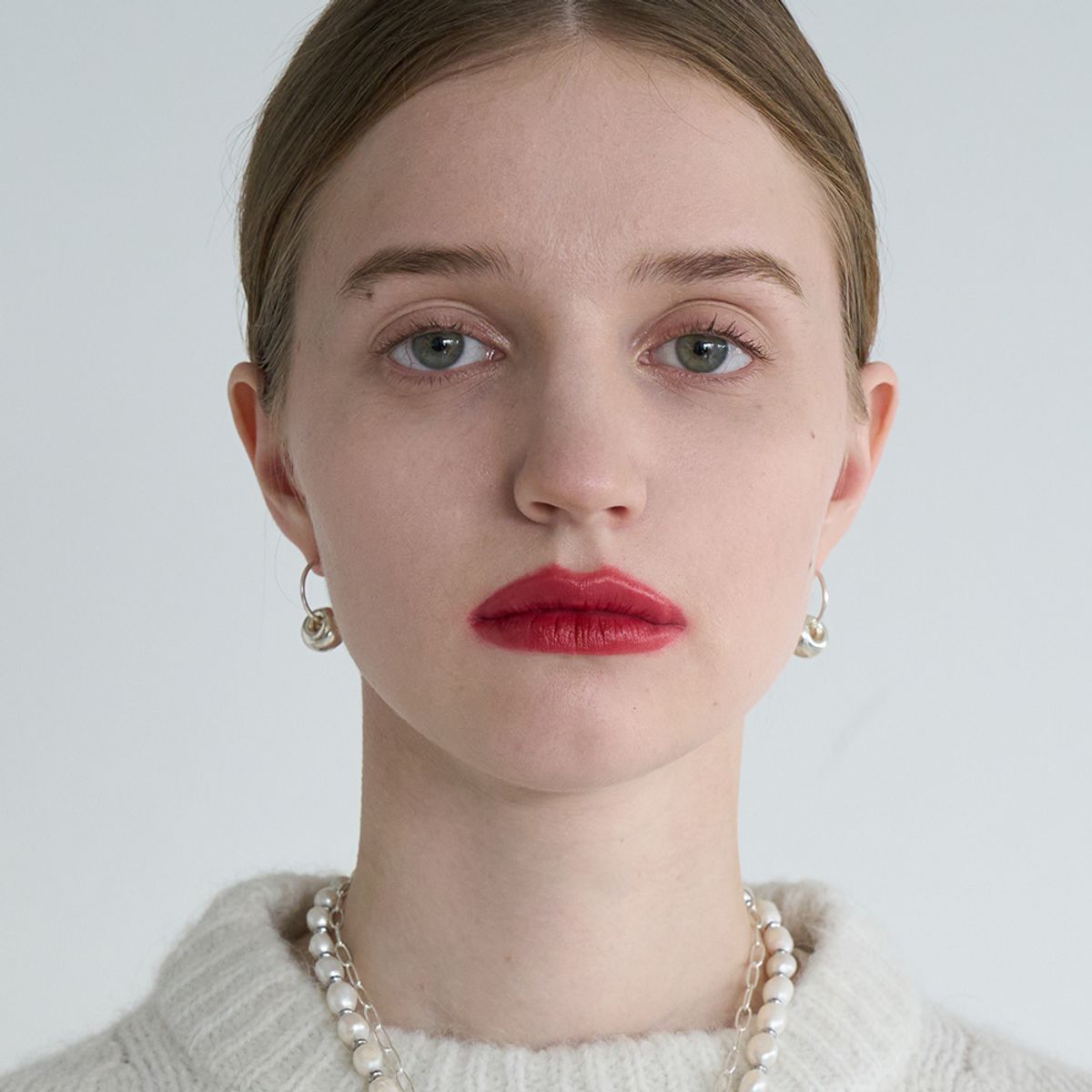 스틸 인스턴트(STILL INSTANT) Round Hole & Forms - Earring 03 (2colors)