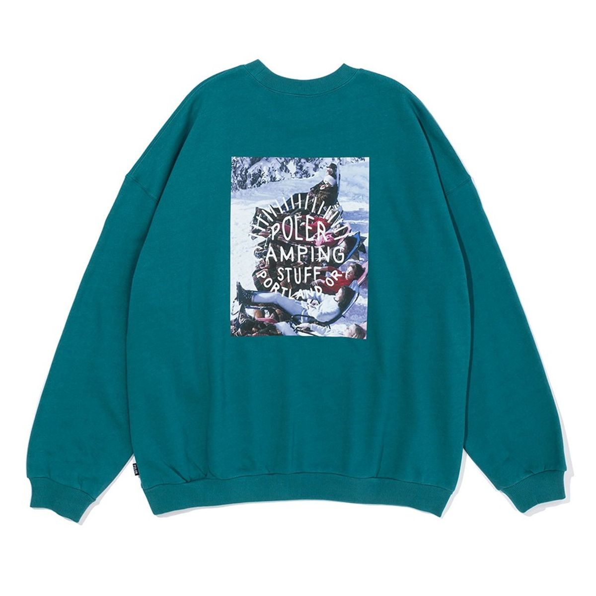 폴러스터프(POLERSTUFF) PHOTO CREW TEAL BLUE