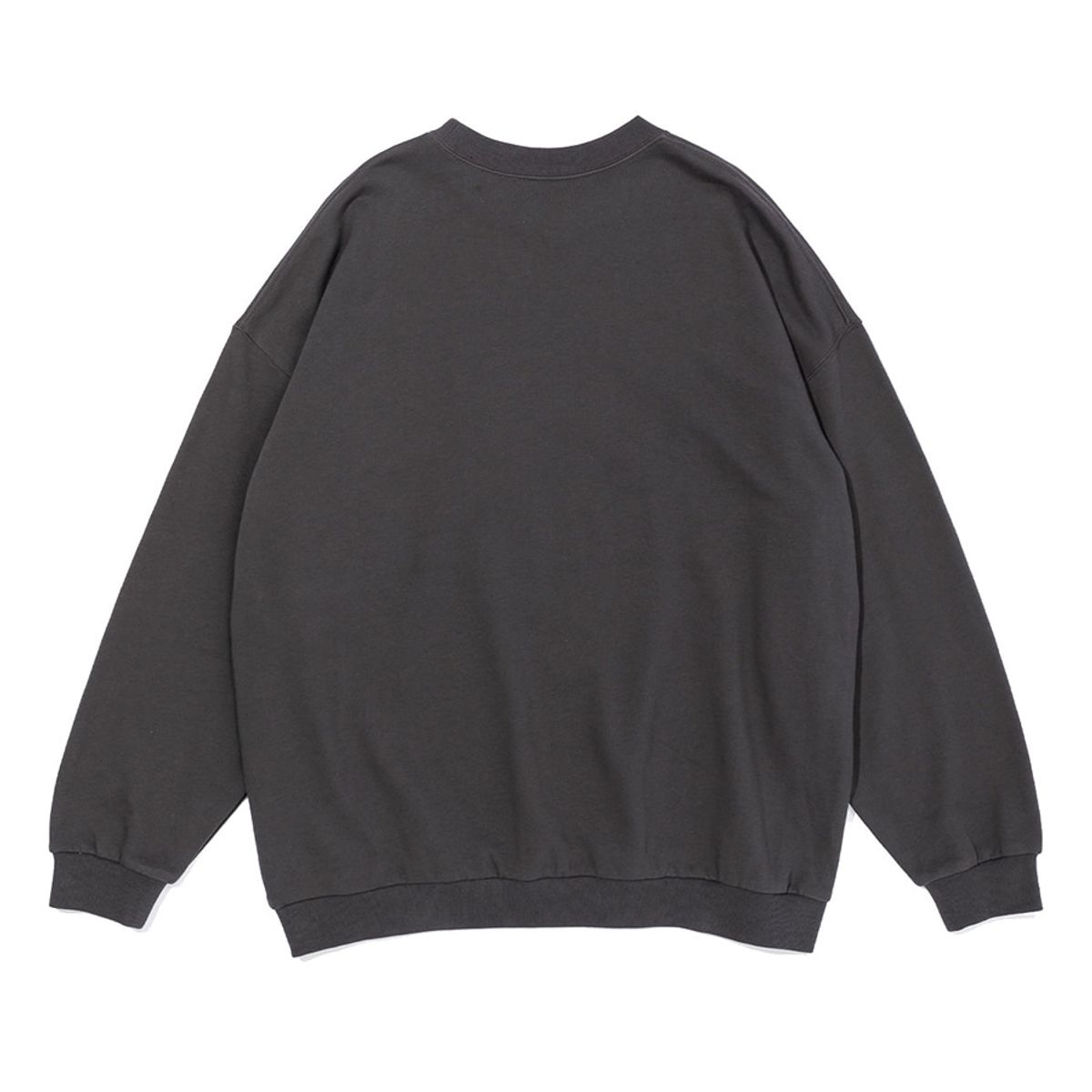 폴러스터프(POLERSTUFF) STATE APPLIQUE CREW CHARCOAL GRAY
