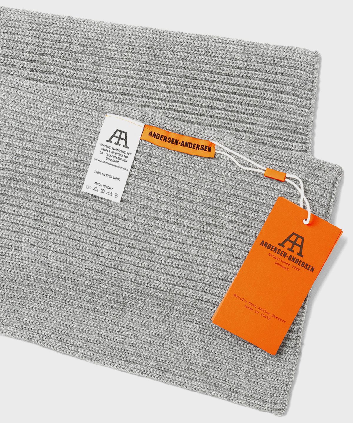 안데르센 안데르센(ANDERSEN ANDERSEN) 와이드 머플러 Light Grey