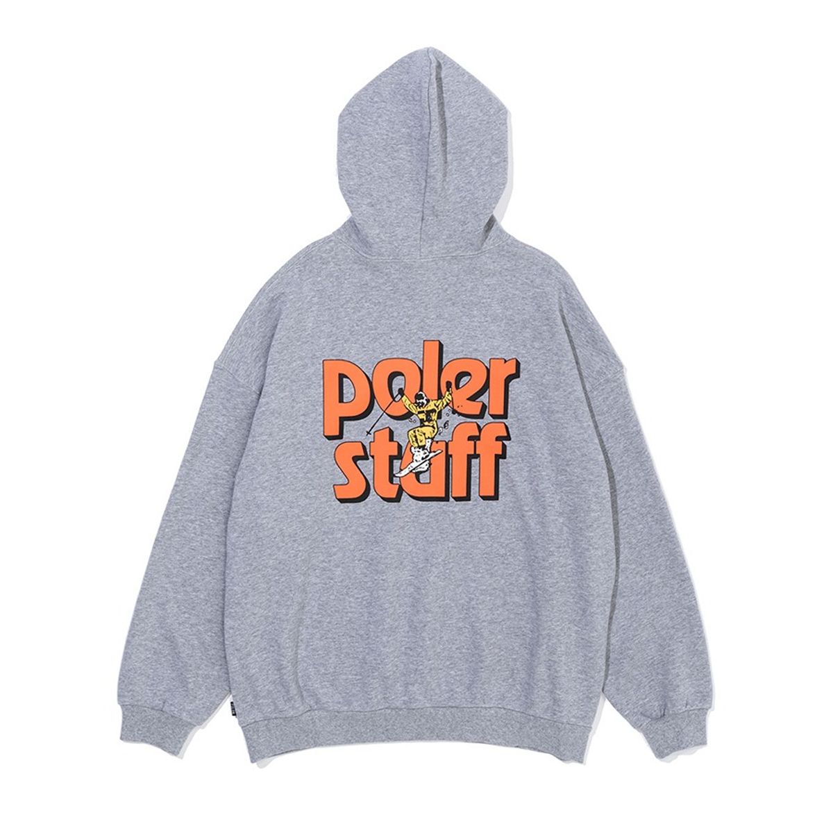 폴러스터프(POLERSTUFF) MONOSKI HOOD HEATHER GRAY