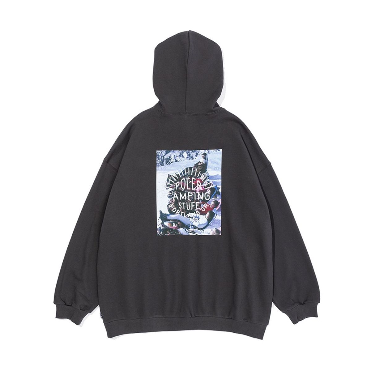 폴러스터프(POLERSTUFF) PHOTO HOOD CHARCOAL GRAY