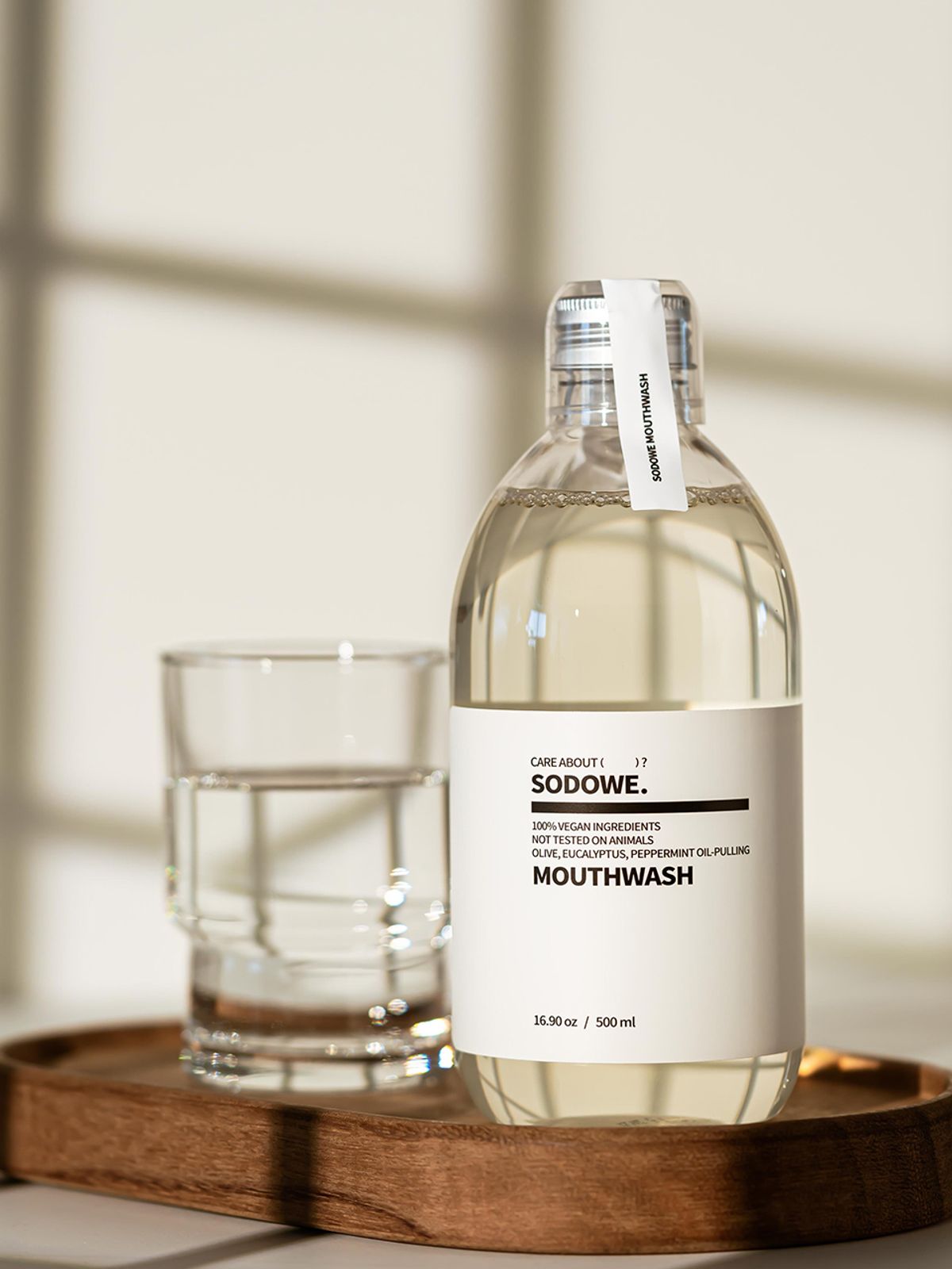 쏘두위(SODOWE) 비건 오일풀링 마우스워시 500ml x 2개