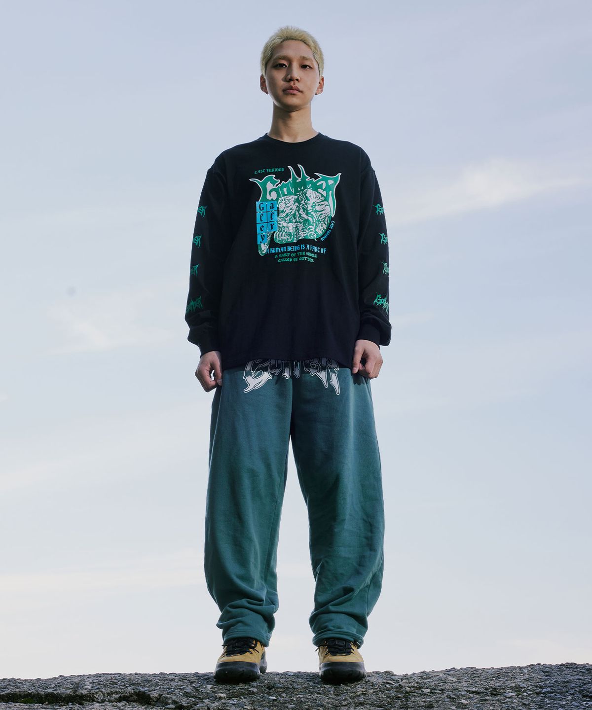 가터갤러리(GOTTER GALLERY) LAST FURIOUS LONG SLEEVE_BK
