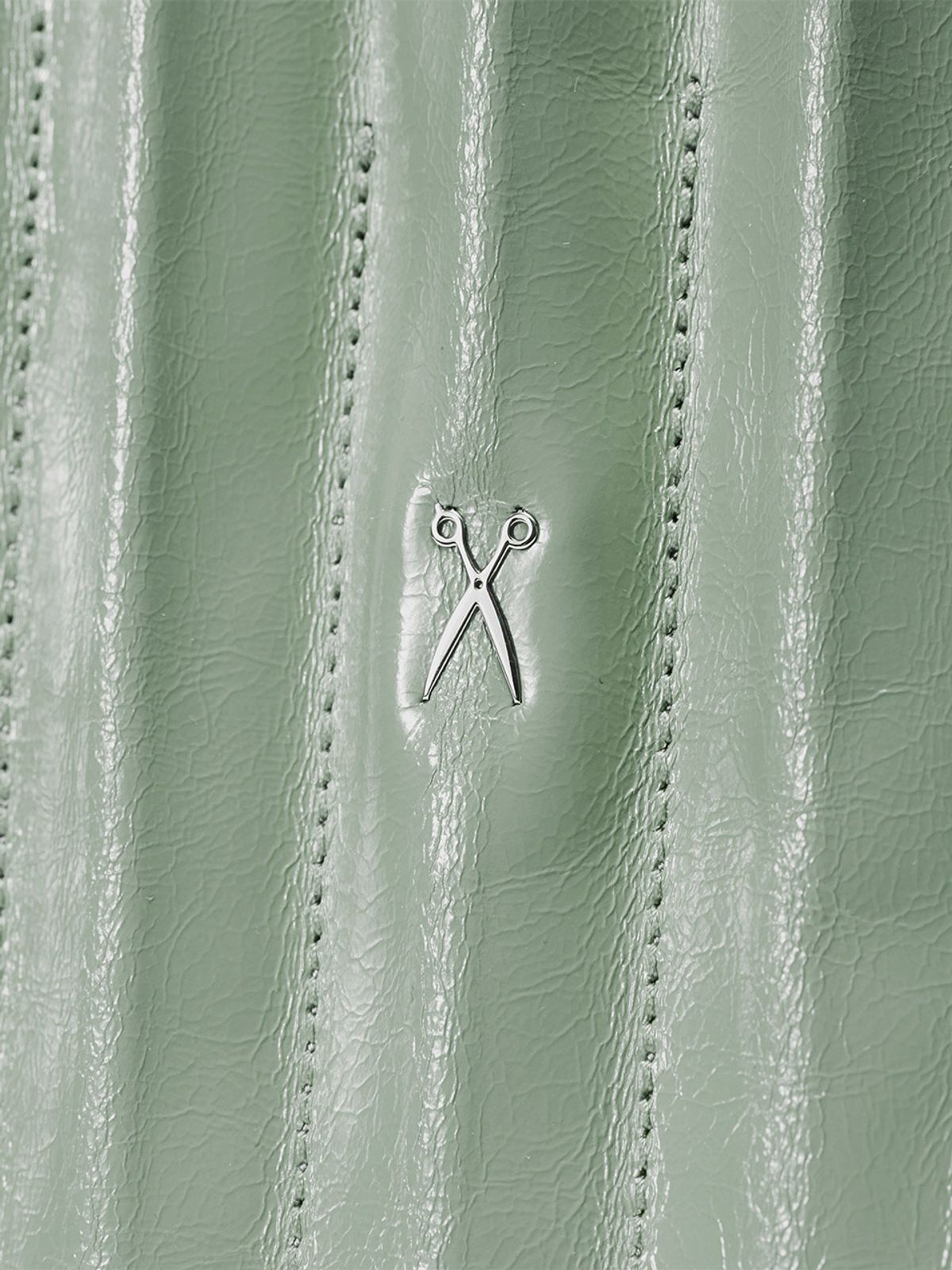 조셉앤스테이시(JOSEPH&STACEY) Lucky Pleats Phone Bag Iceberg Green