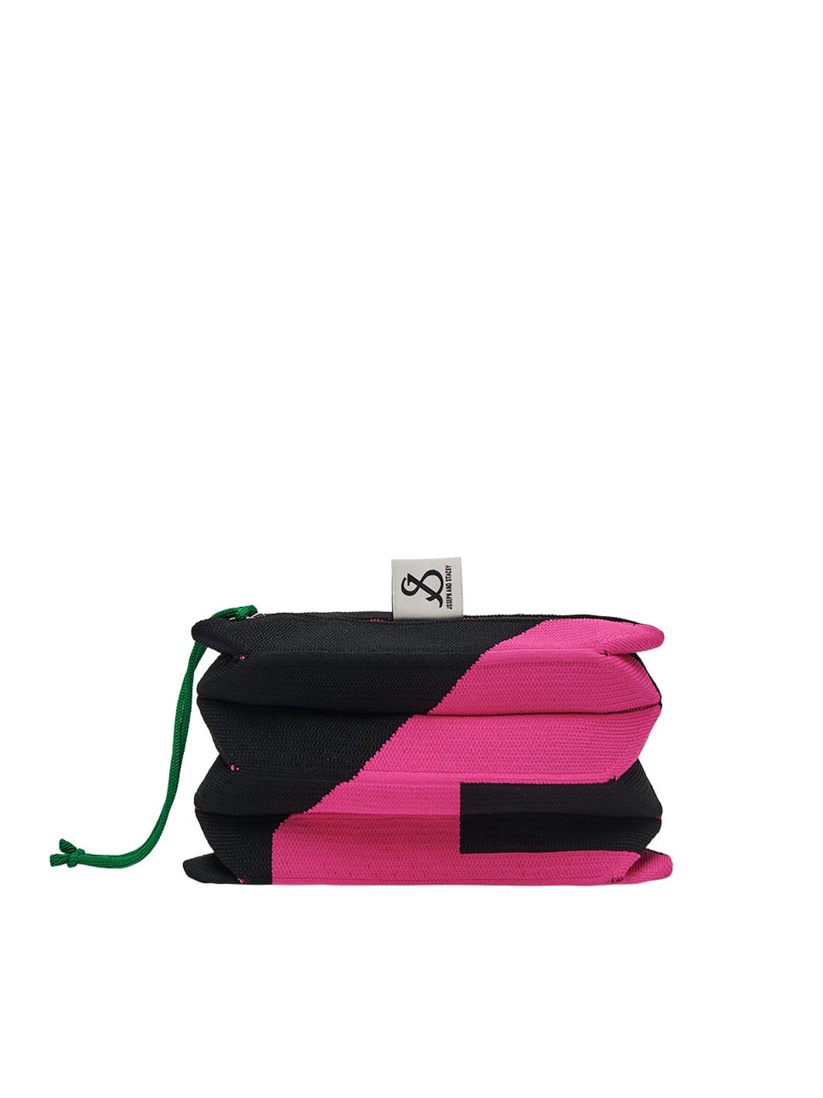 조셉앤스테이시(JOSEPH&STACEY) Lucky Pleats Knit Pouch S KCLM (All)