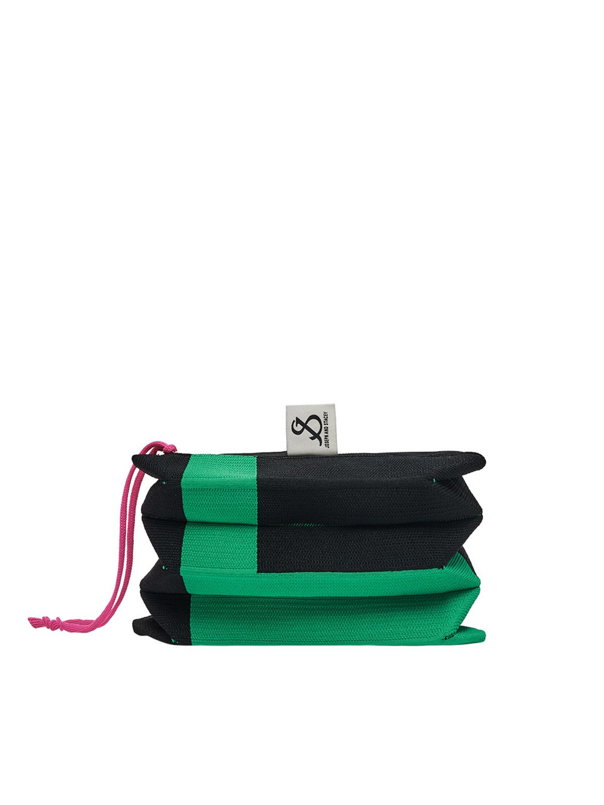 조셉앤스테이시(JOSEPH&STACEY) Lucky Pleats Knit Pouch S KCLM (All)