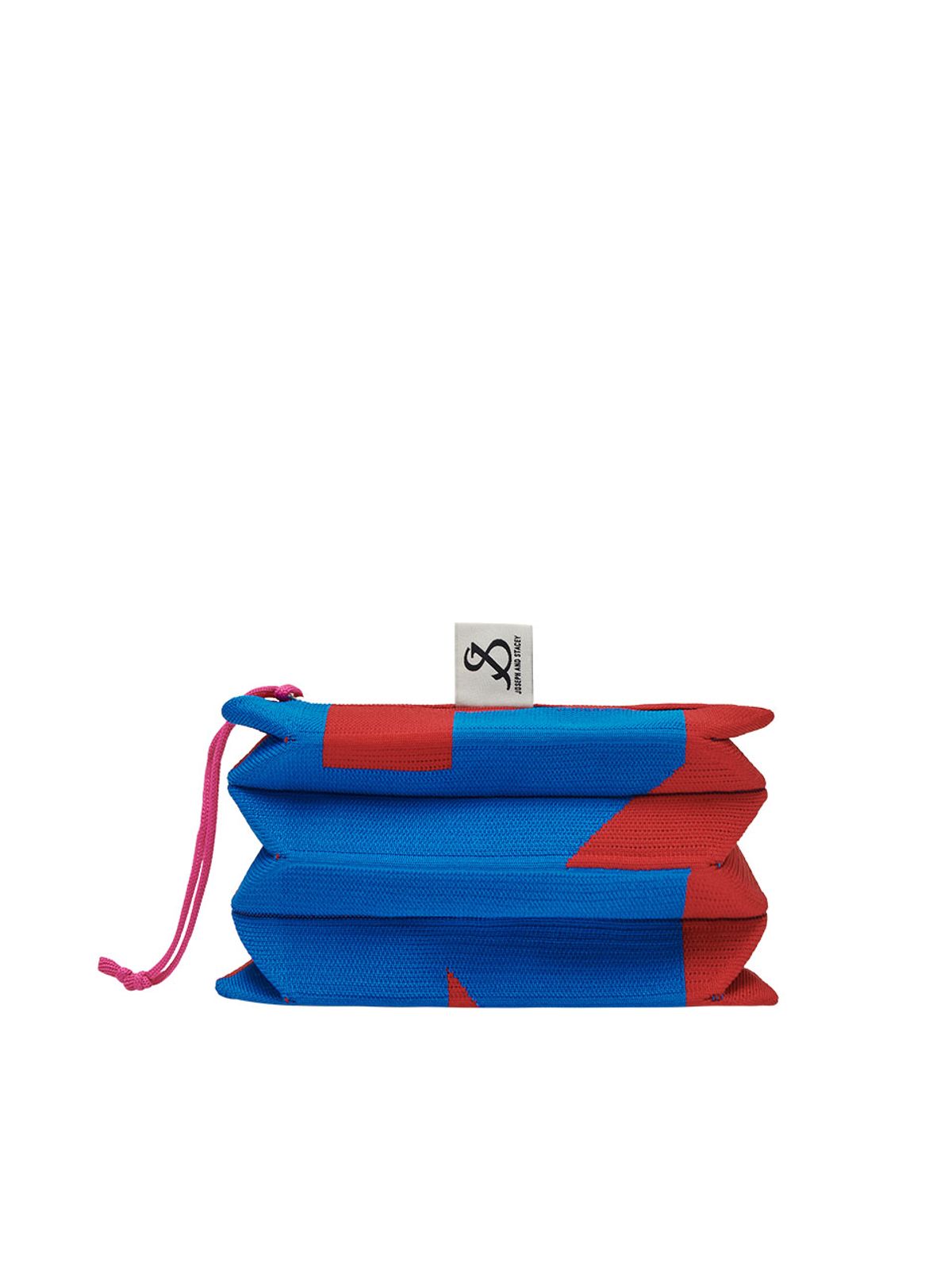 조셉앤스테이시(JOSEPH&STACEY) Lucky Pleats Knit Pouch S KCLM (All)
