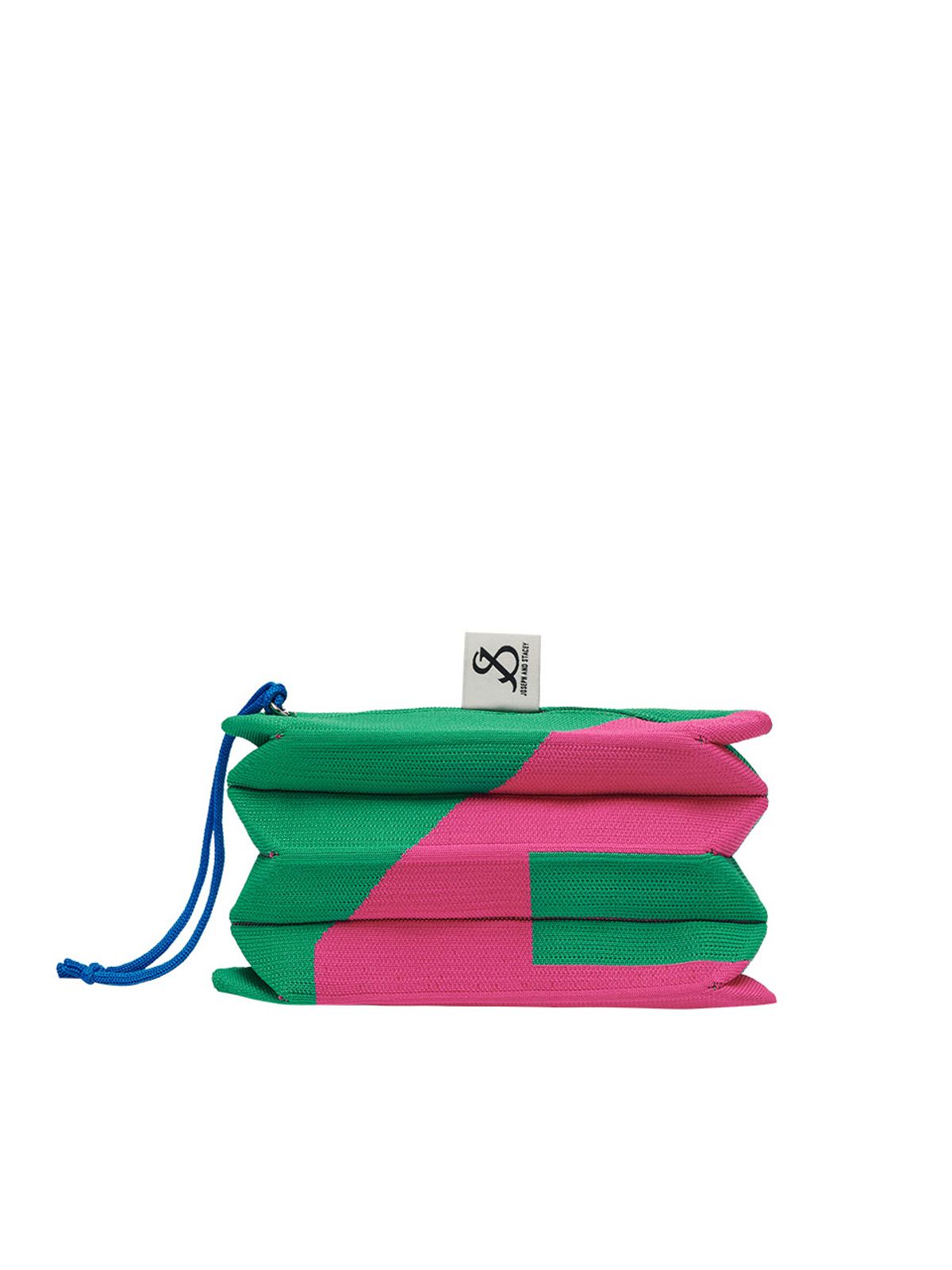 조셉앤스테이시(JOSEPH&STACEY) Lucky Pleats Knit Pouch S KCLM (All)
